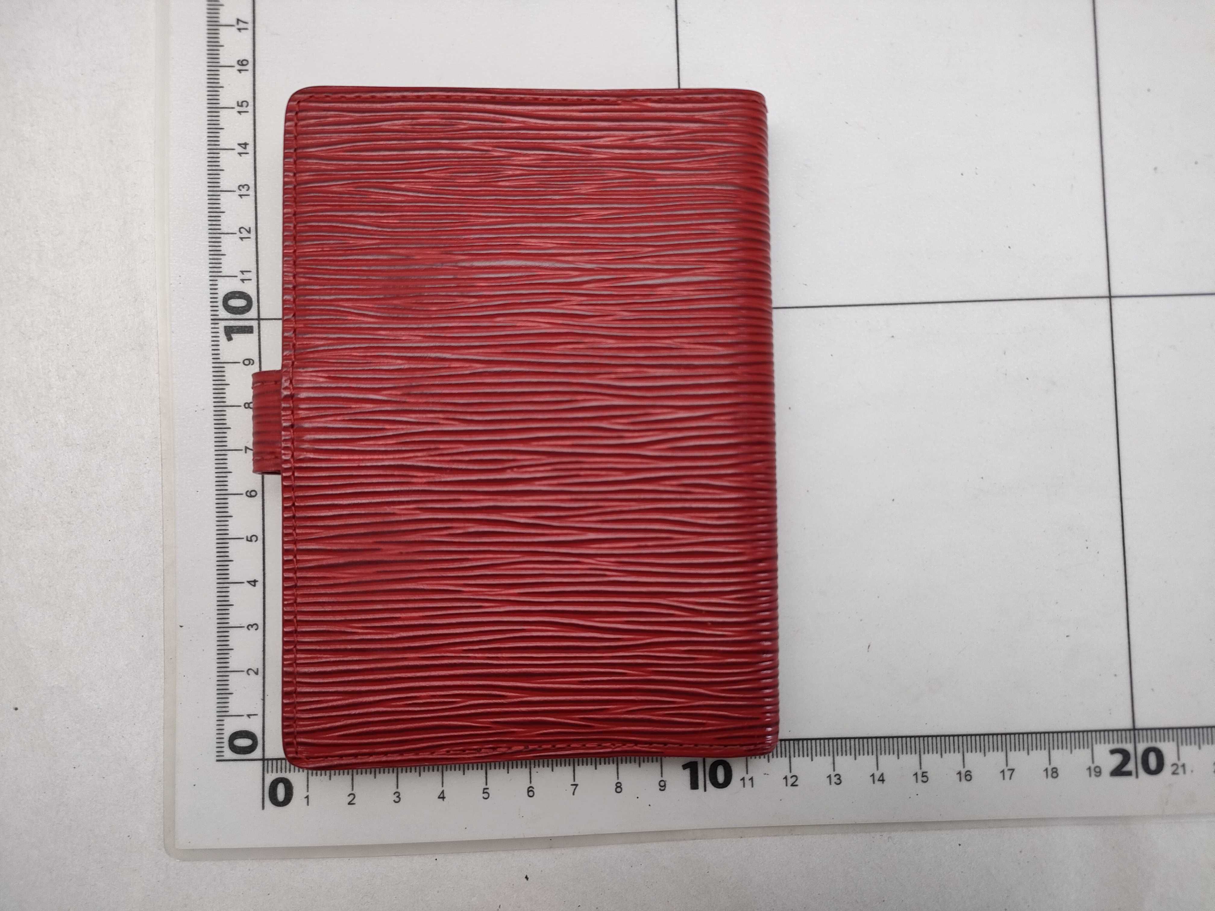 Epi Leather Agenda PM Notebook Cover with Ruler — view 2