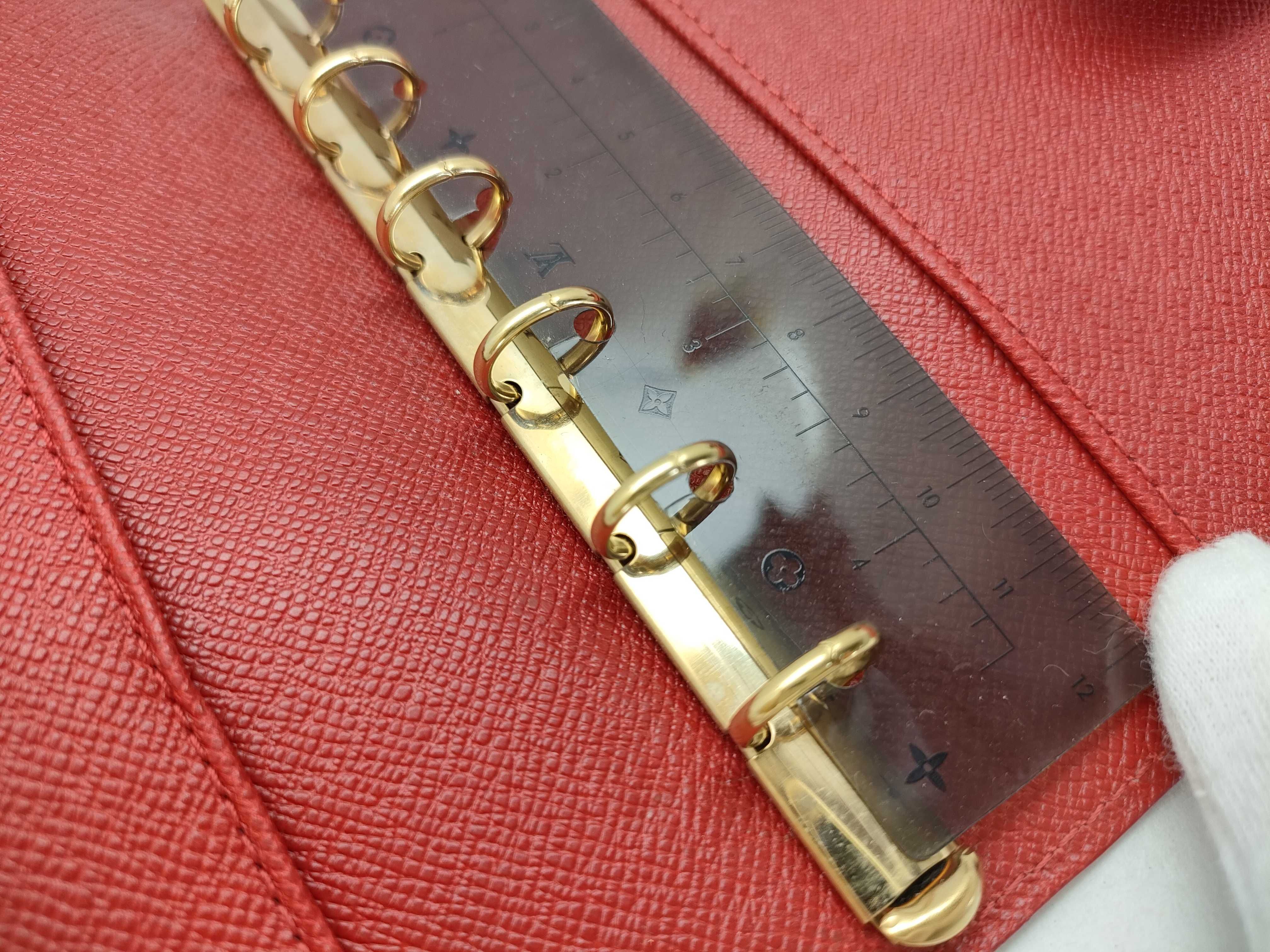 Epi Leather Agenda PM Notebook Cover with Ruler — view 9