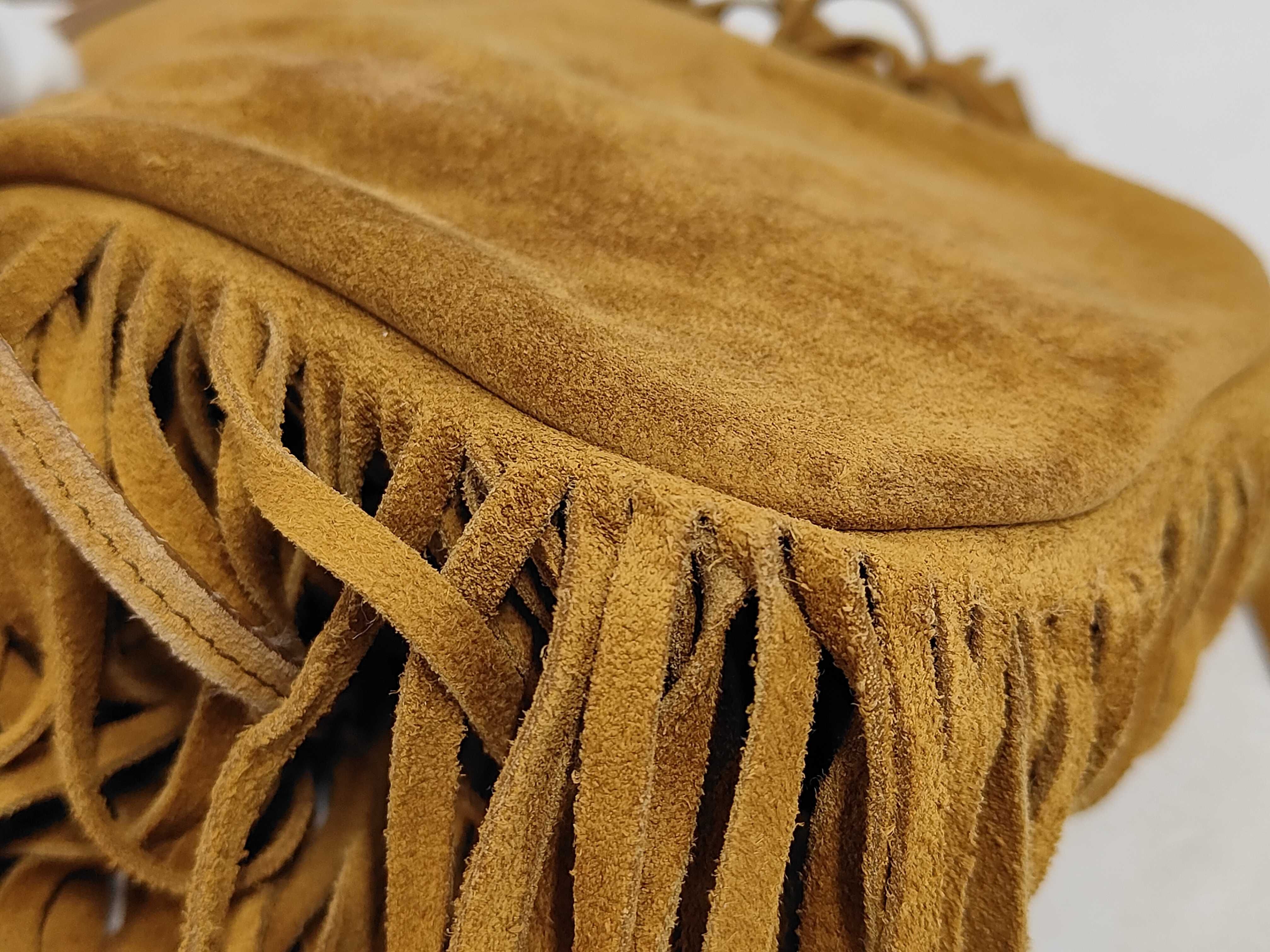 fringe shoulder bag — view 3
