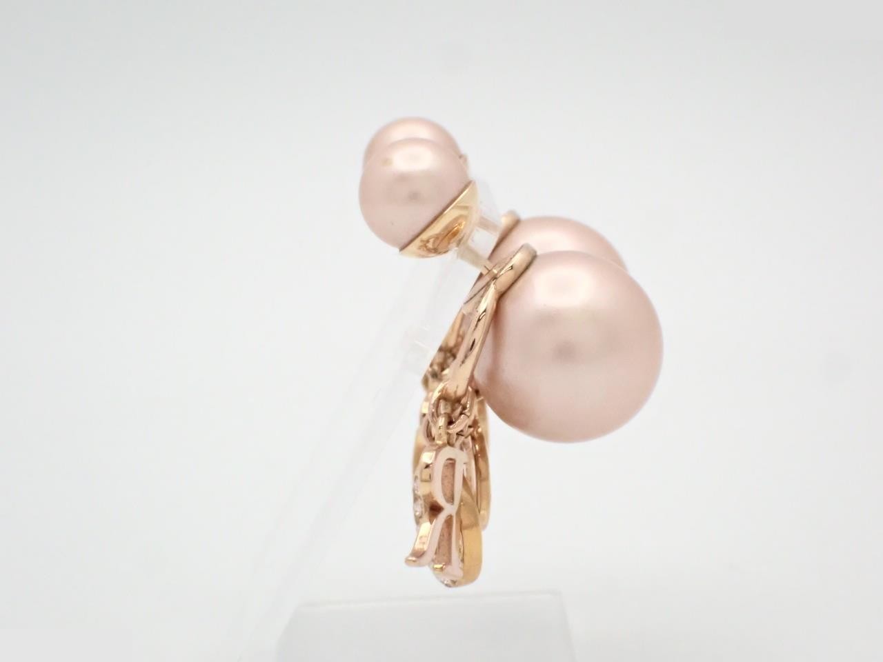 Tribal pearl logo pink gold — view 3