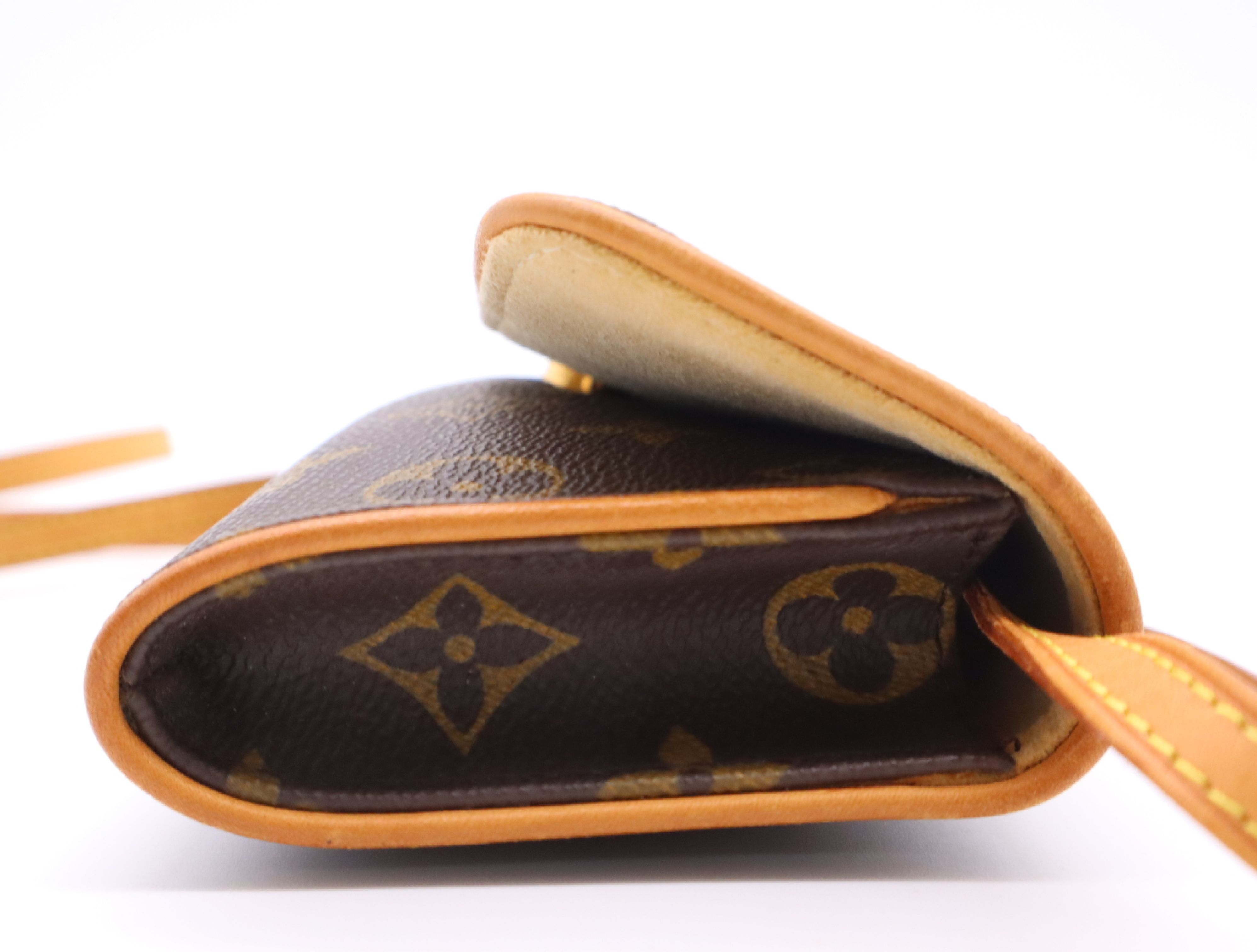 M51854 Monogram Pochette Twin PM Shoulder Bag with Shoulder Strap — view 5