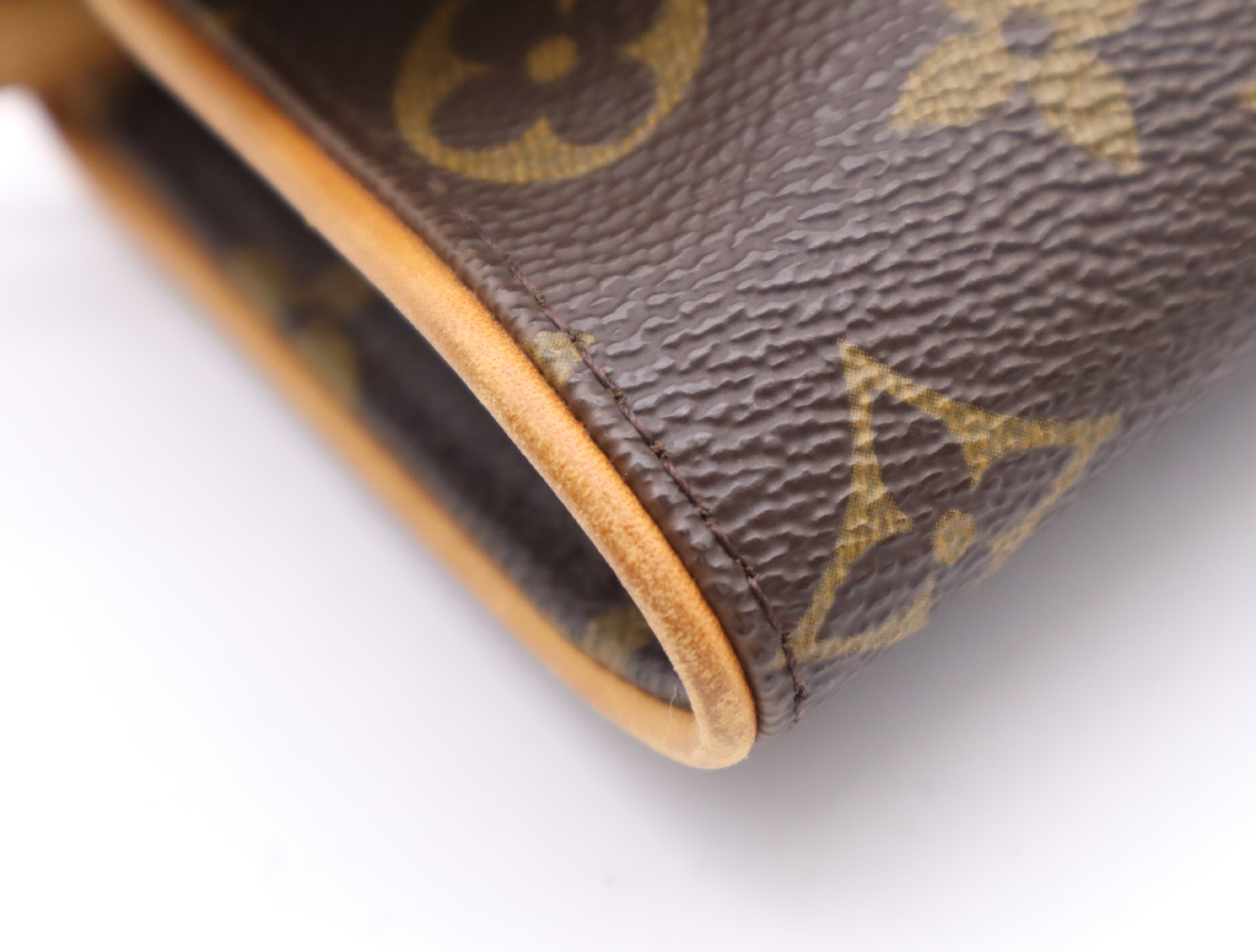 M51854 Monogram Pochette Twin PM Shoulder Bag with Shoulder Strap — view 6