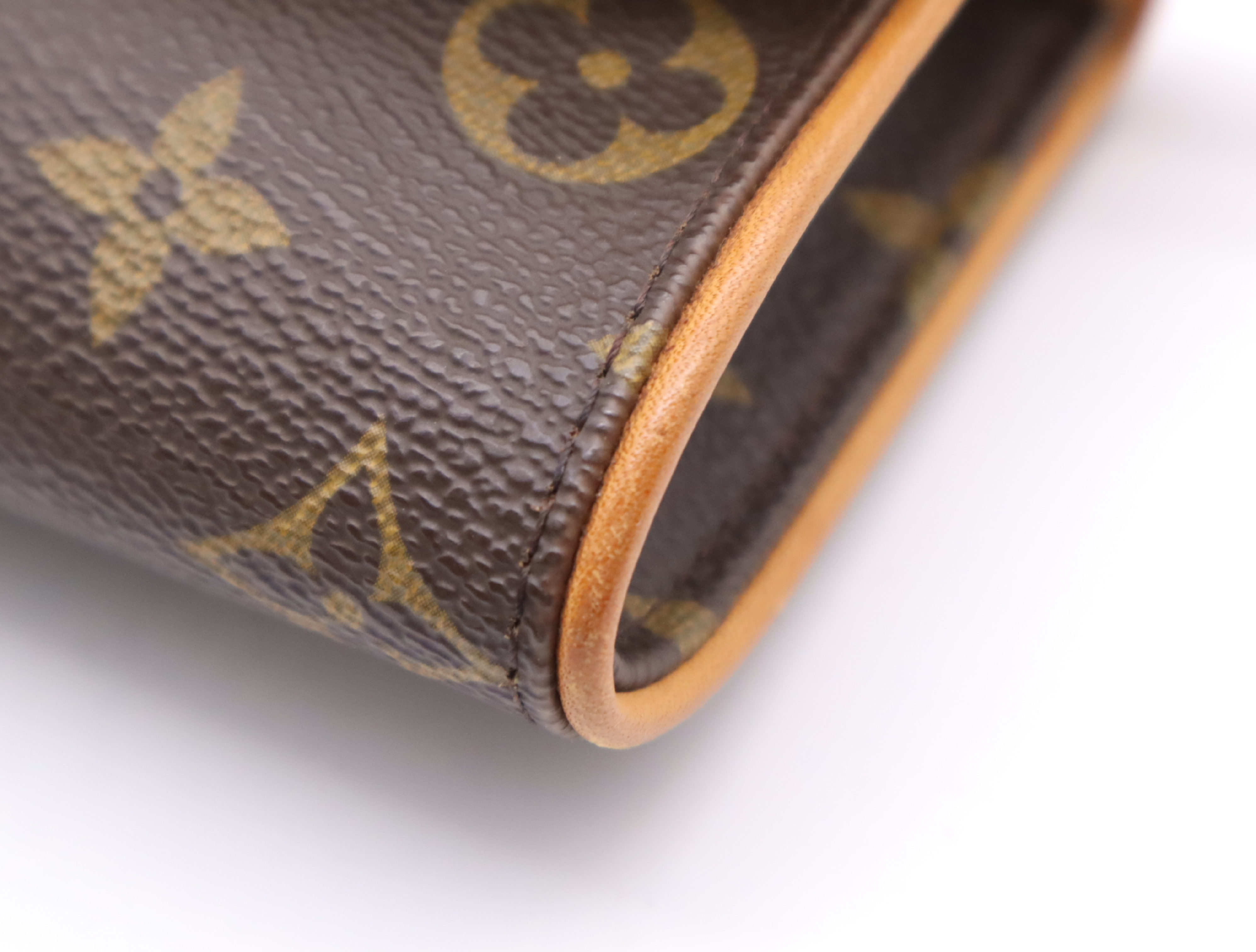 M51854 Monogram Pochette Twin PM Shoulder Bag with Shoulder Strap — view 7