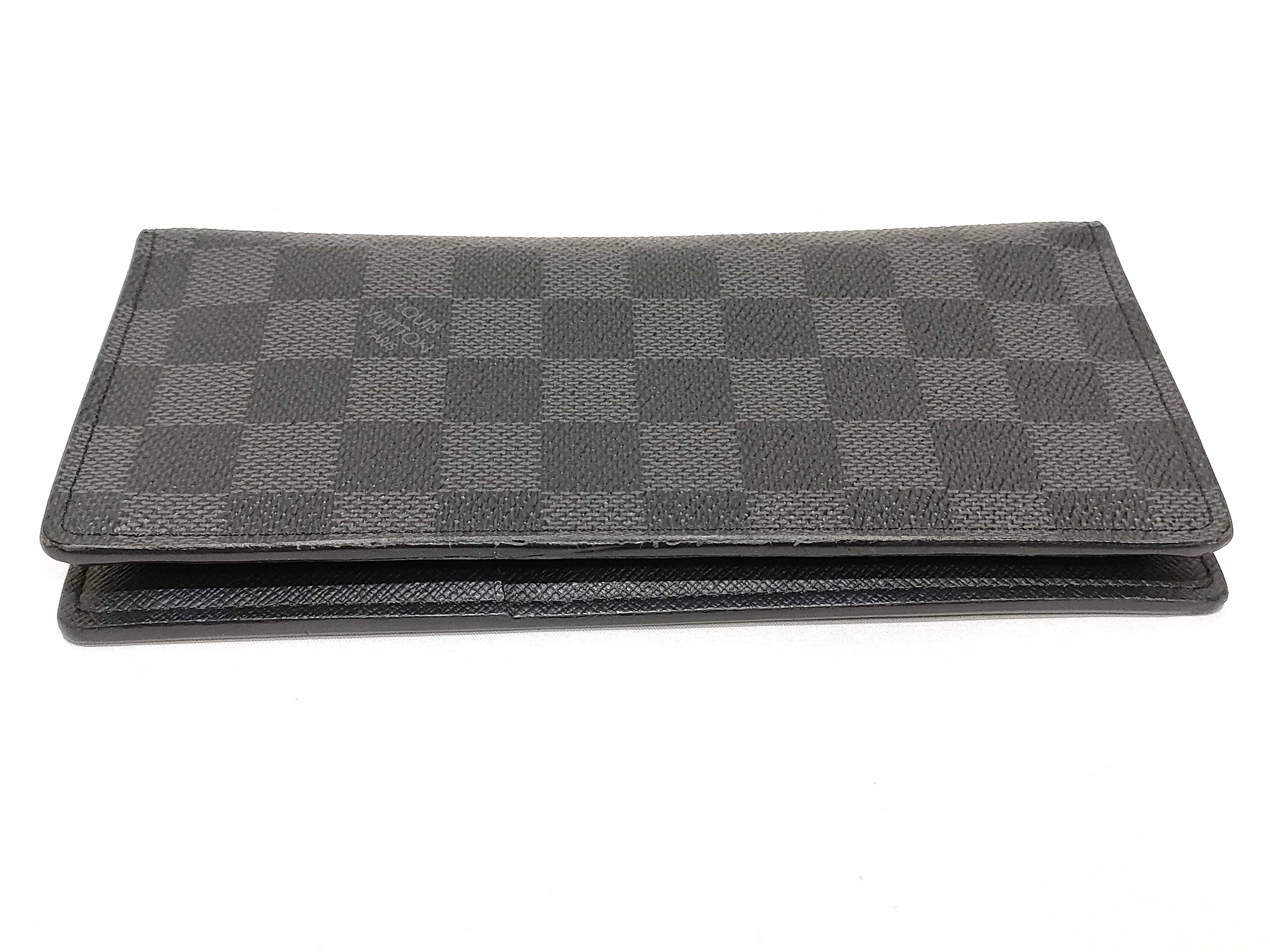 Damier Graphite Portefeuille Brazza Long Wallet N62665 TA2179 — view 3
