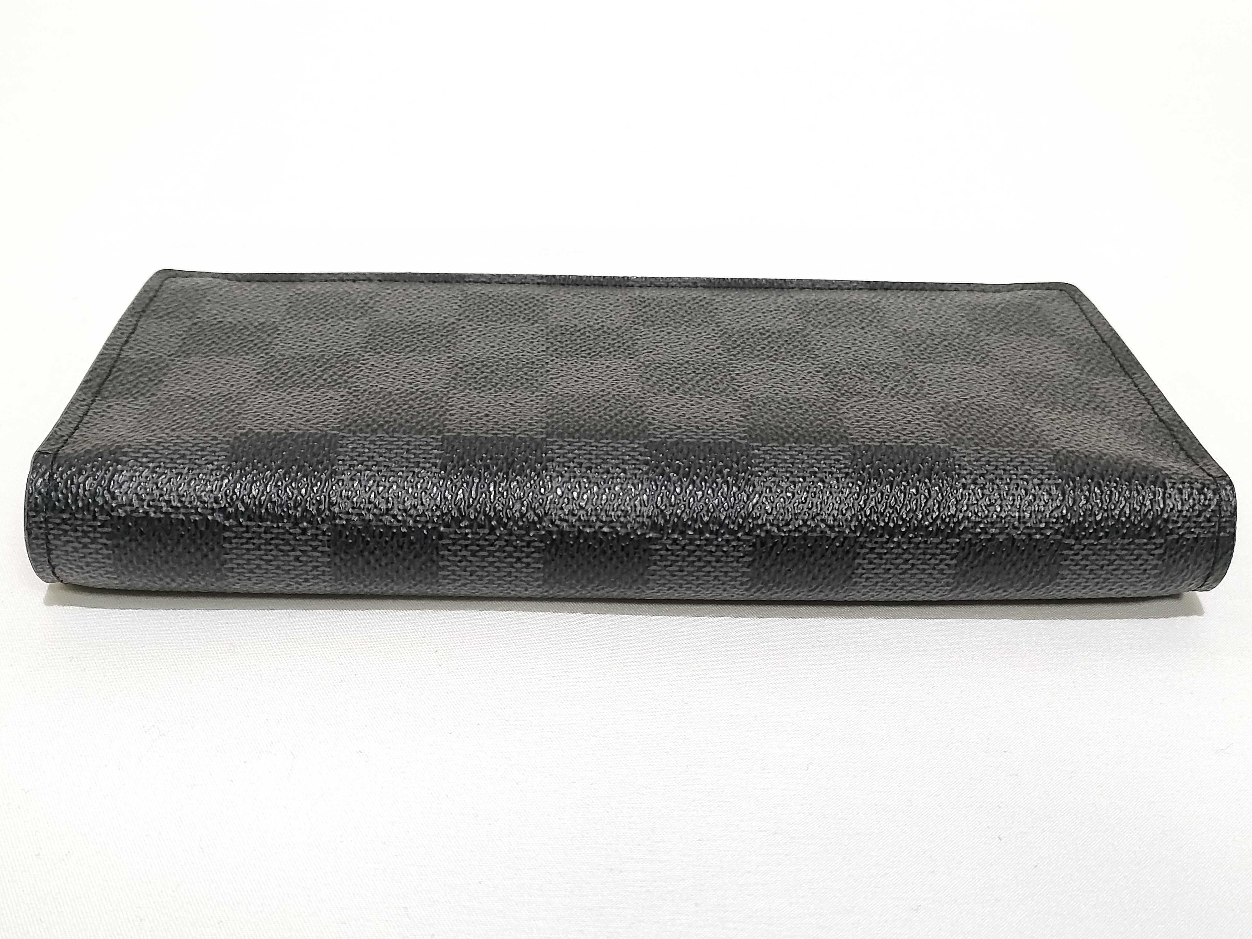 Damier Graphite Portefeuille Brazza Long Wallet N62665 TA2179 — view 6