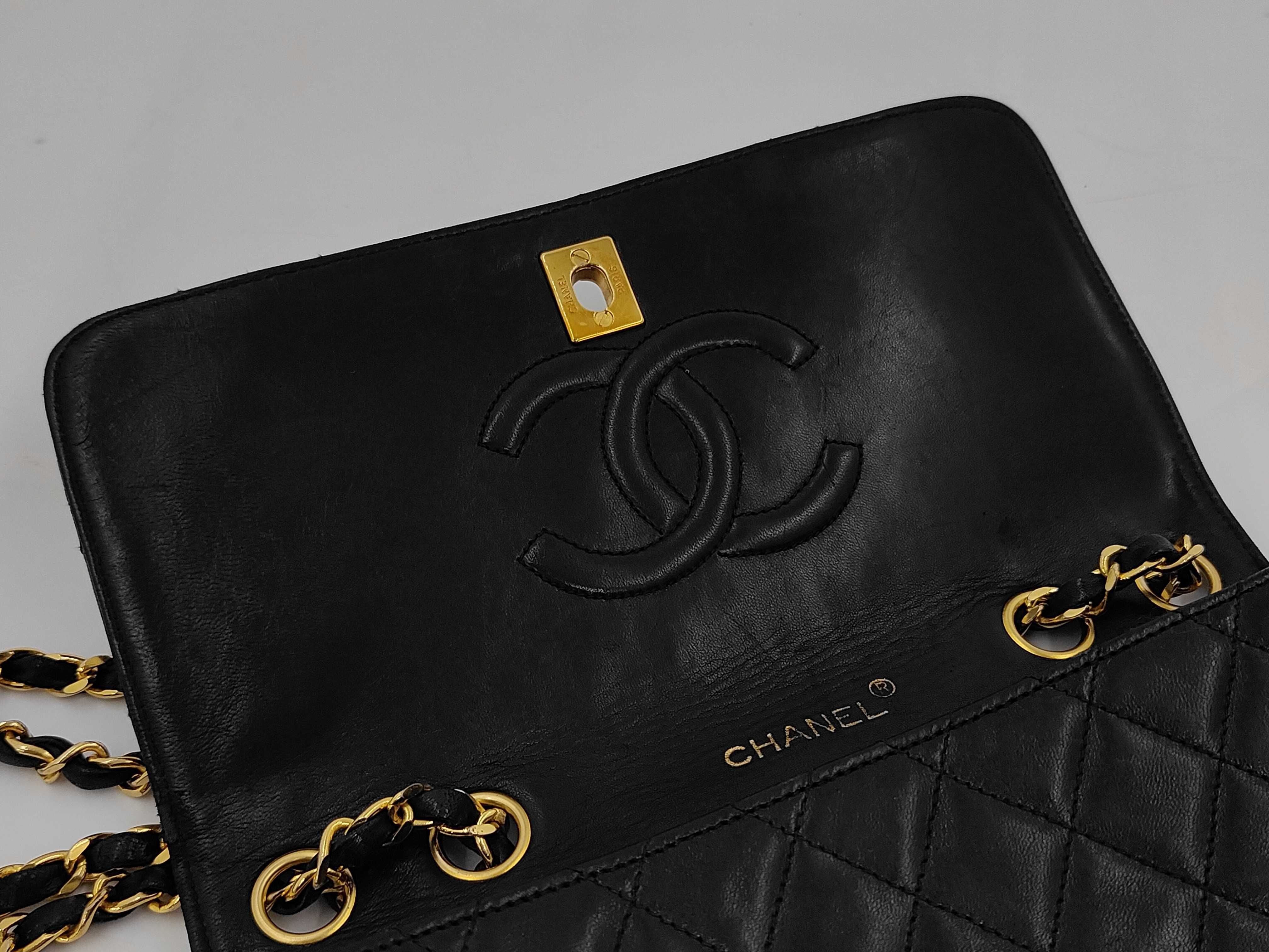 Matelassé Lambskin Double Chain Shoulder Bag (with original seal, serial number 0) — view 11