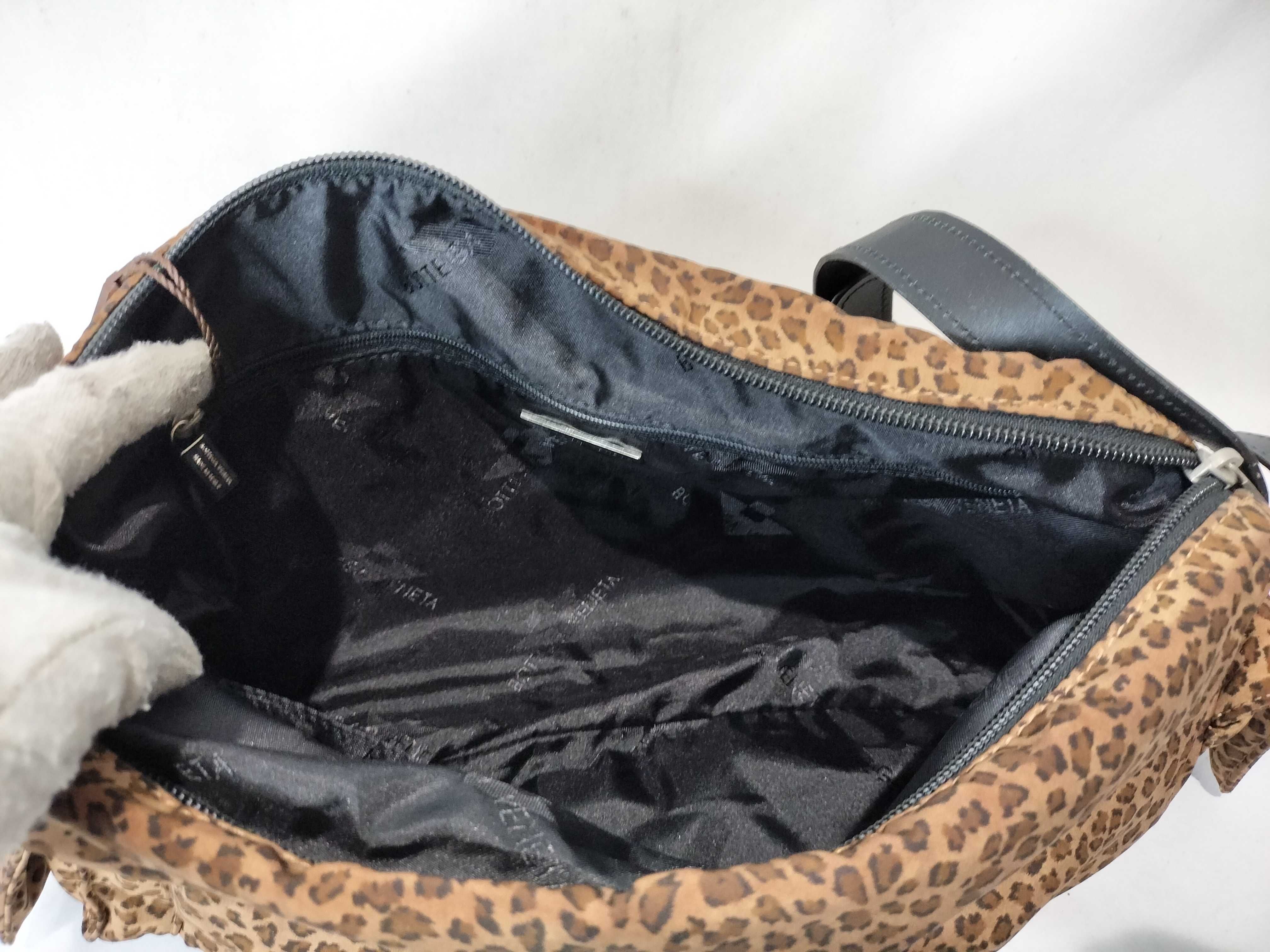 Nylon Leopard Print Shoulder Bag — view 10