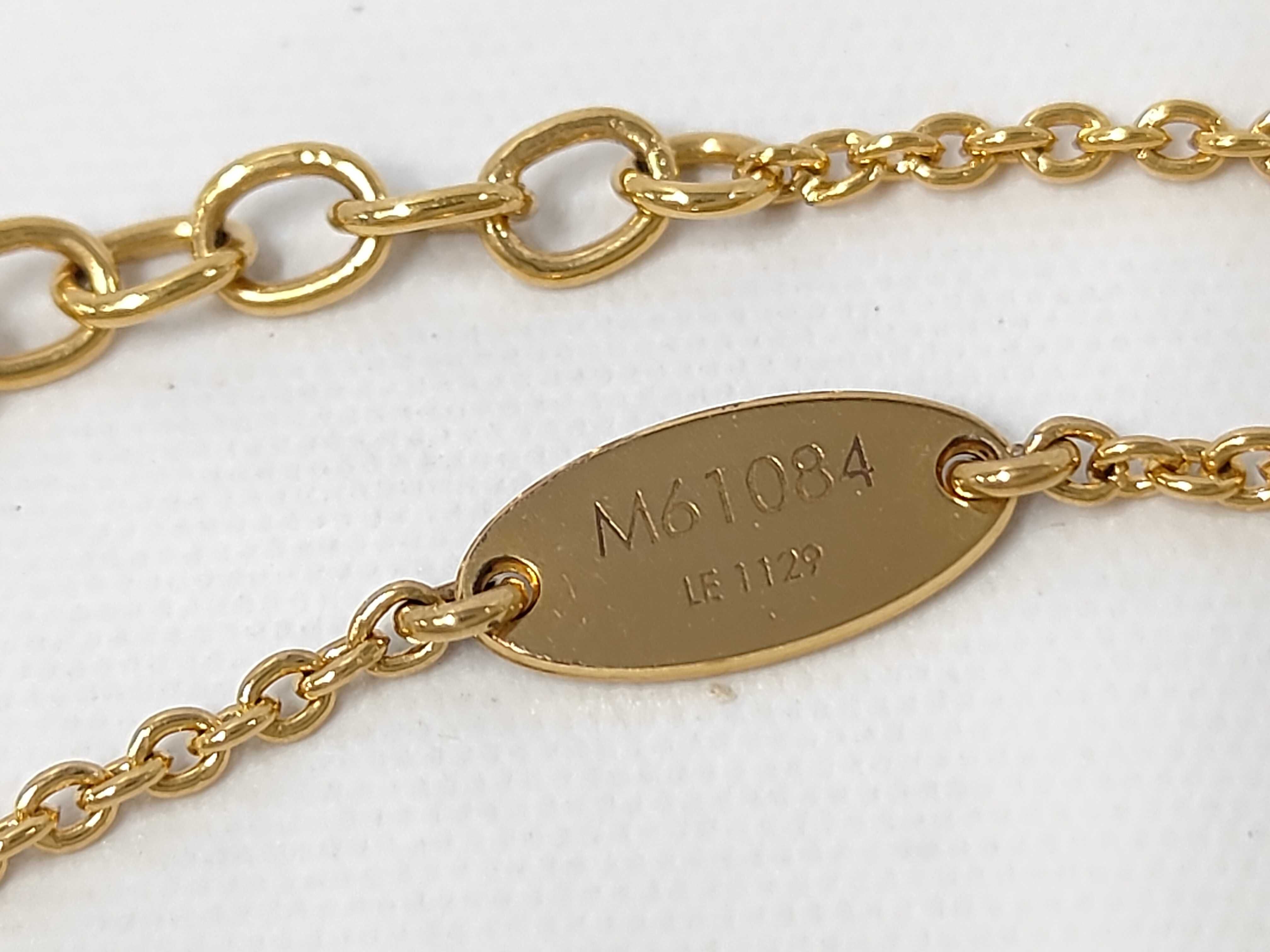 Essential V Bracelet GP Gold M61084 LE1129 Louis Vuitton Bracelet/Bangle — view 8