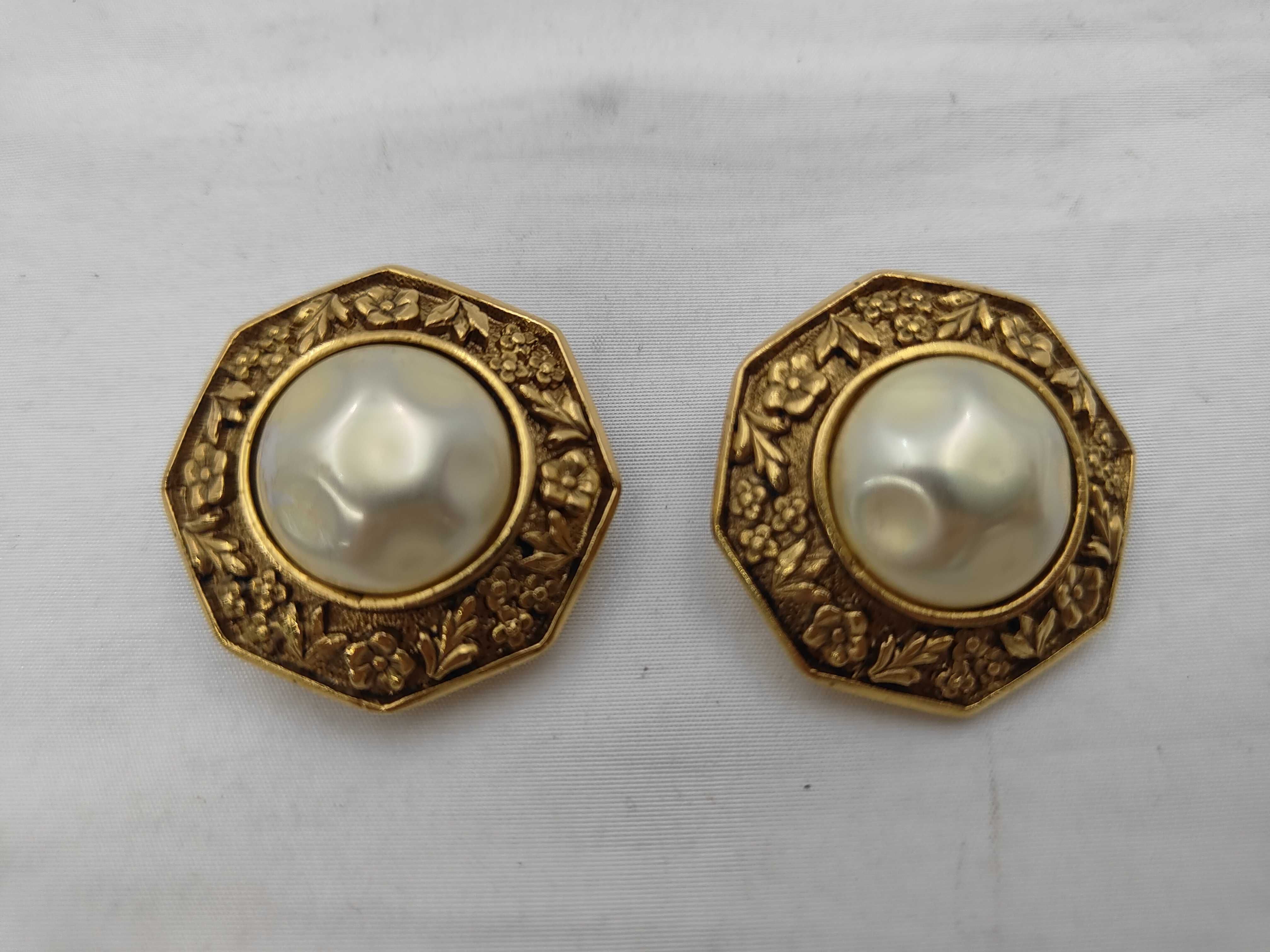Faux Pearl Earrings