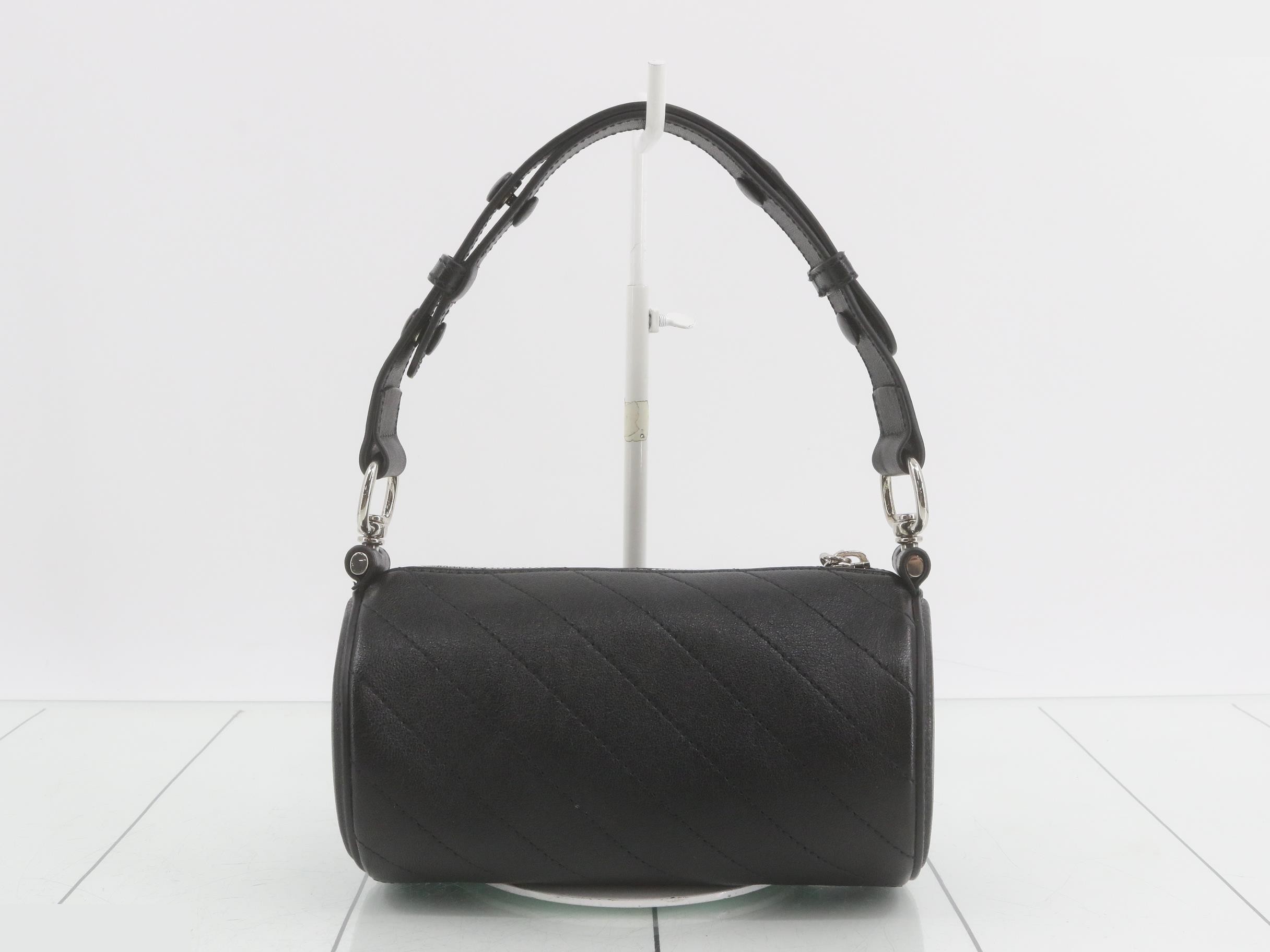 Blondie Leather One Shoulder Bag Black — view 2