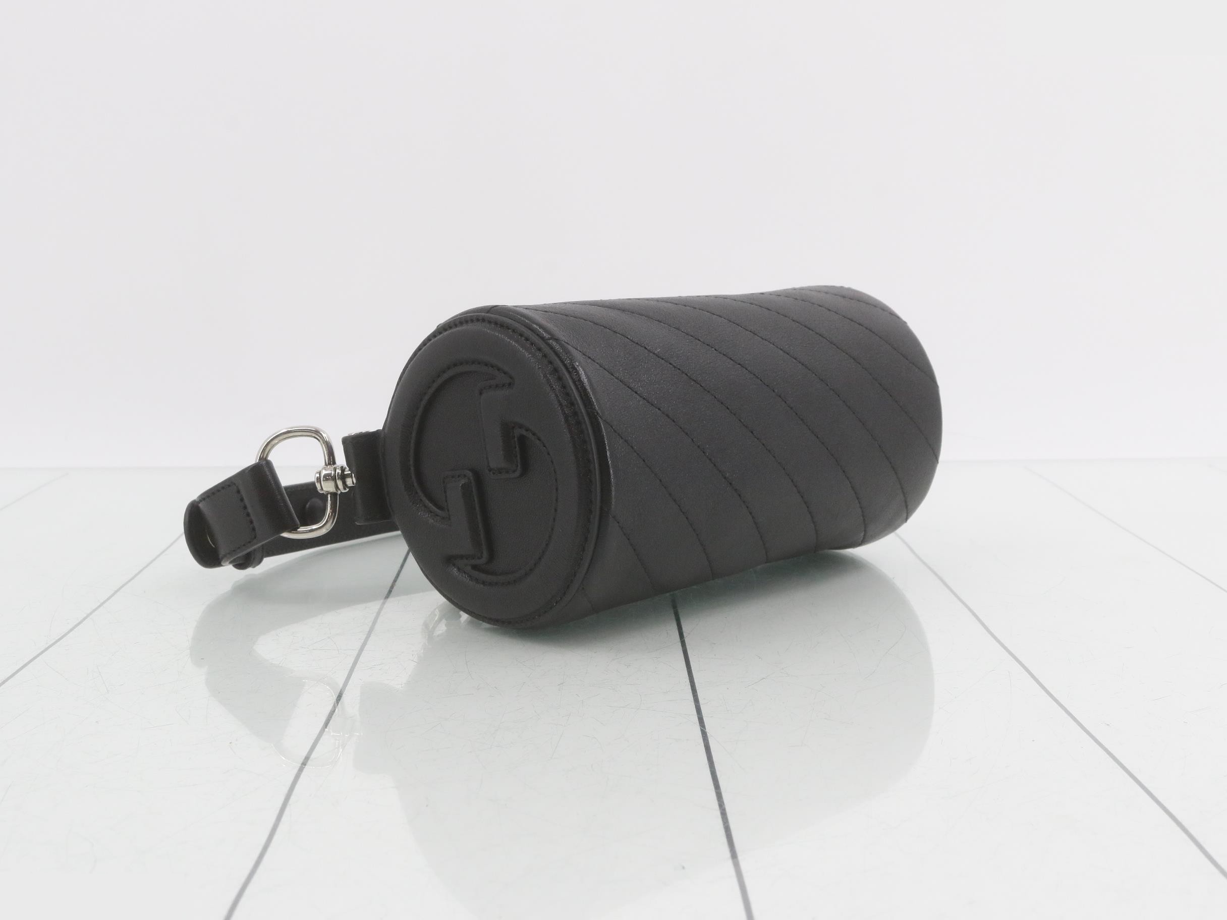 Blondie Leather One Shoulder Bag Black — view 5