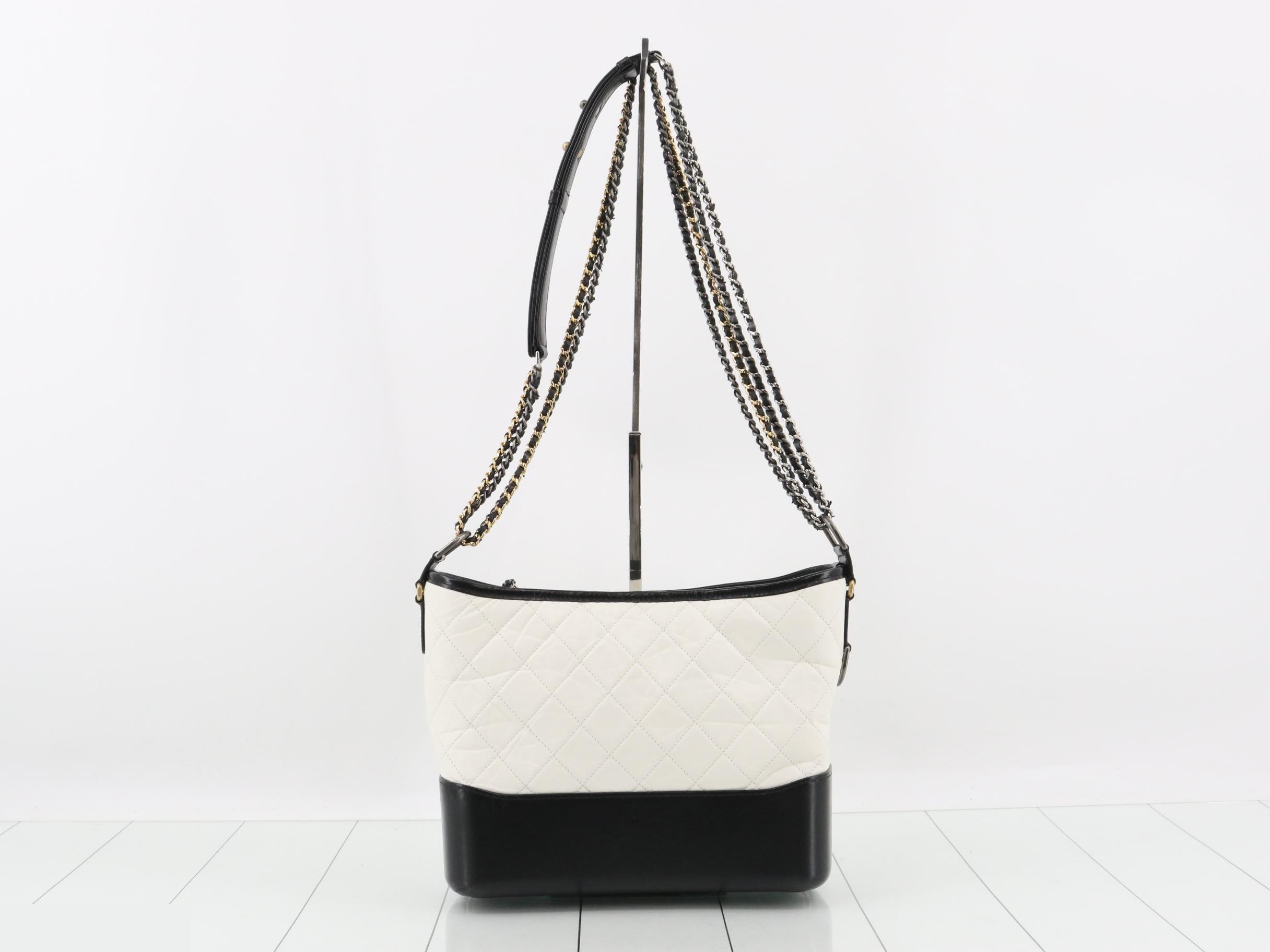 Gabrielle de Chanel 26 Hobo Bag, Calfskin — view 2