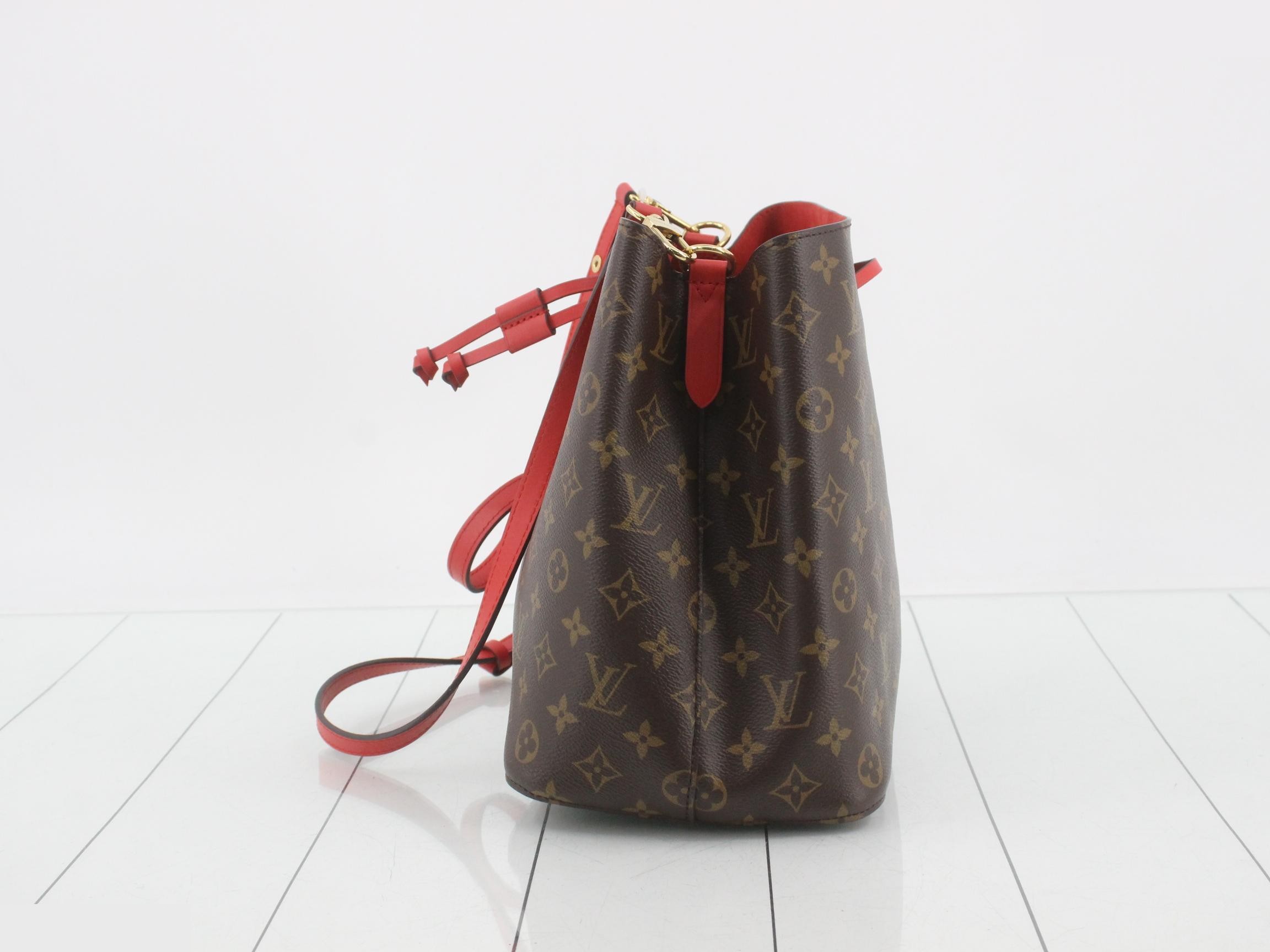 Monogram NeoNoe Coquelicot Shoulder Bag — view 3