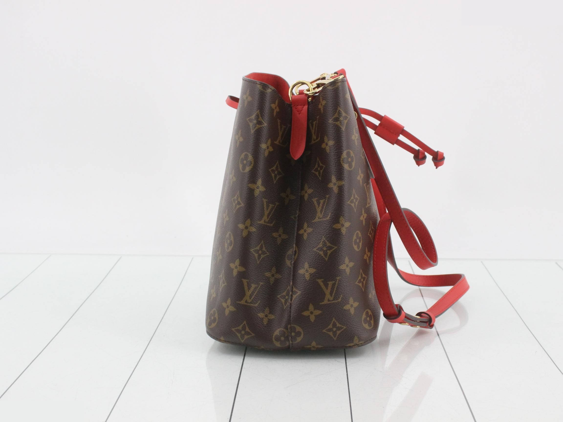 Monogram NeoNoe Coquelicot Shoulder Bag — view 4