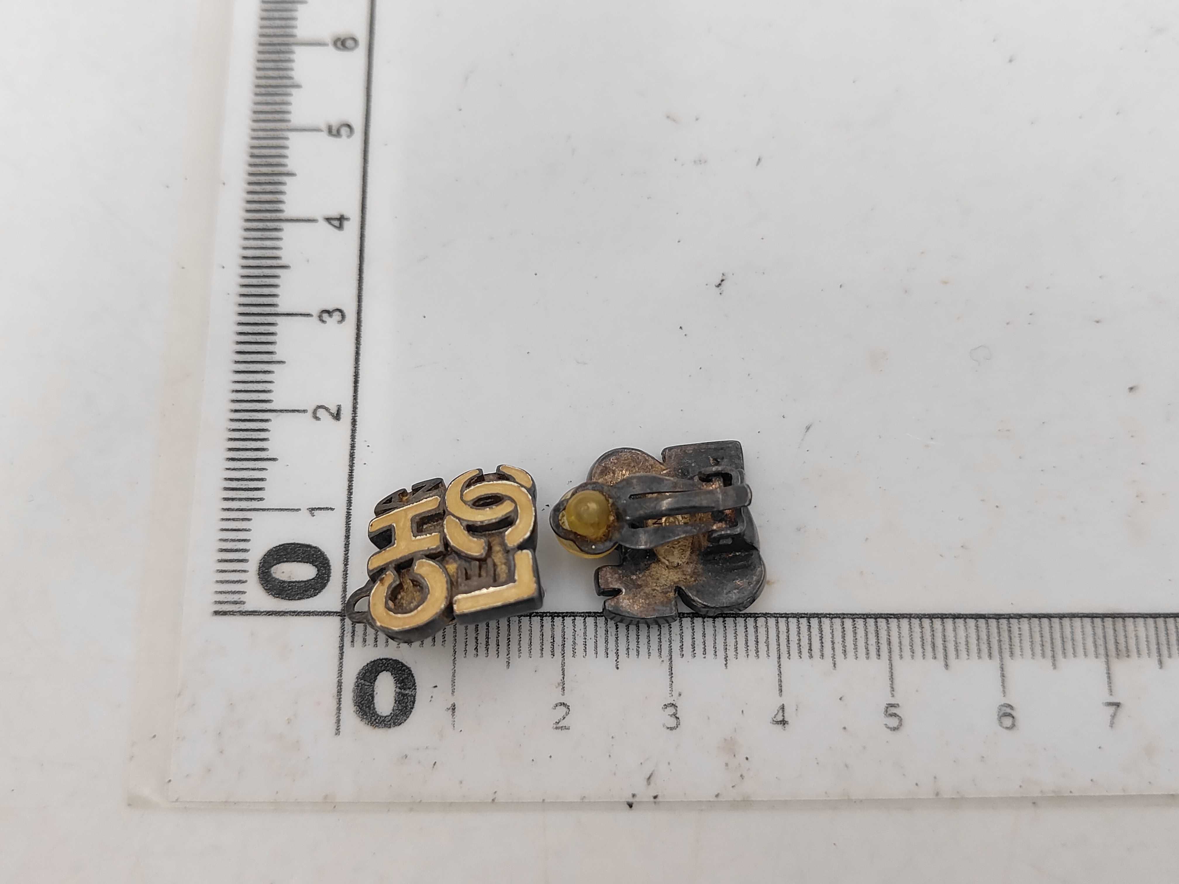 Coco Mark Logo Earrings (00T) — view 6