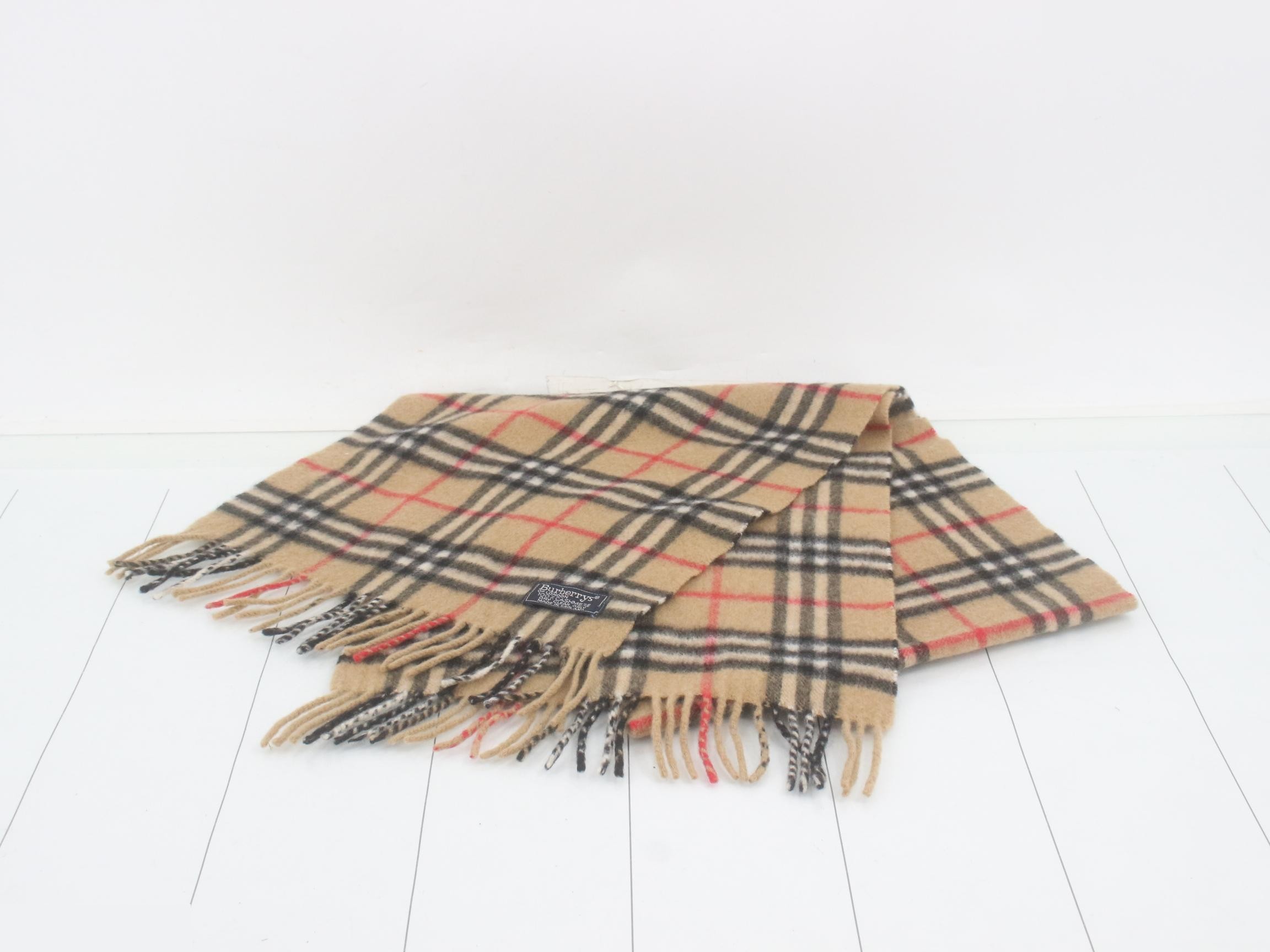 Nova Check Scarf, 100% Cashmere — view 2