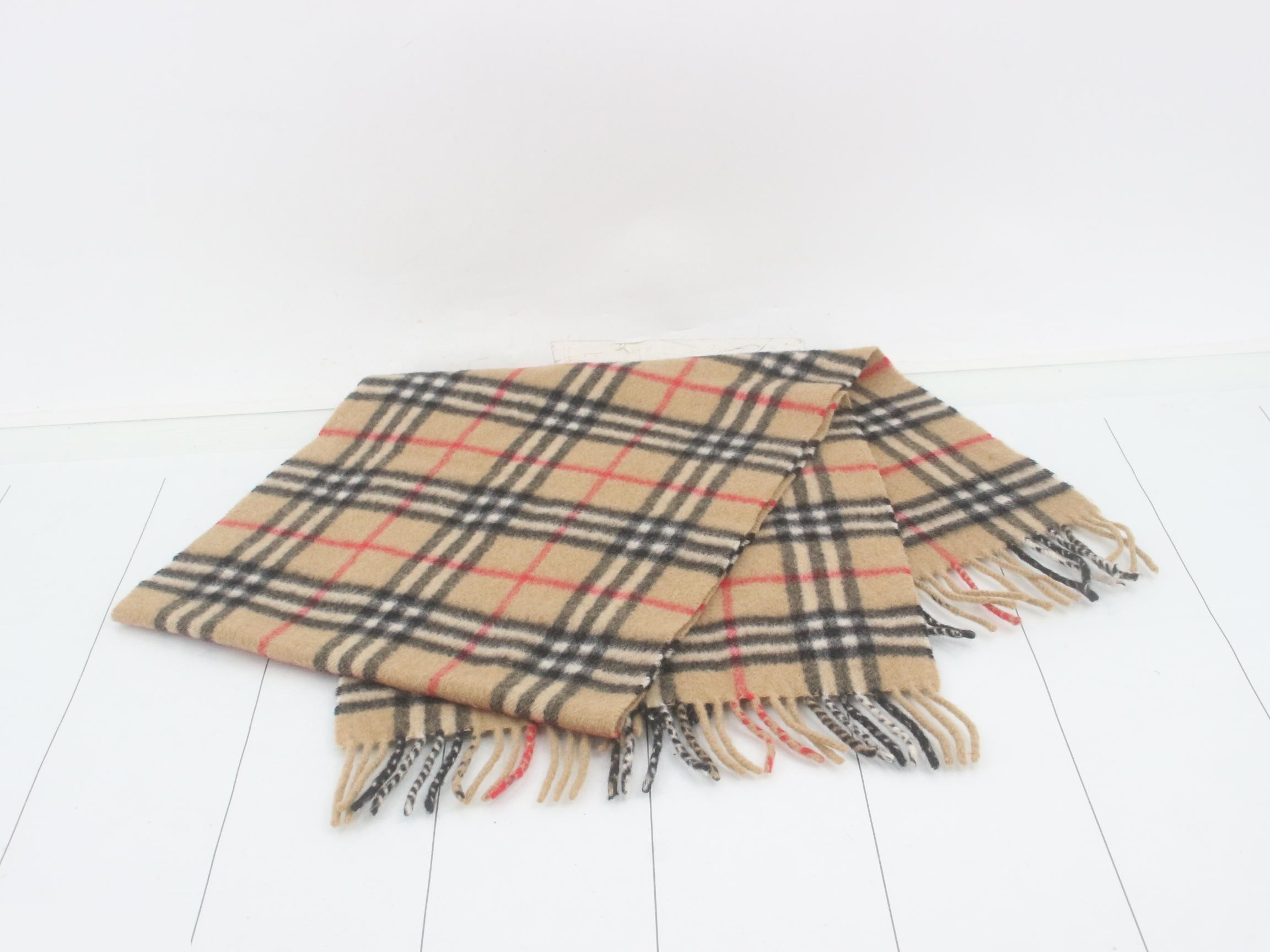 Nova Check Scarf, 100% Cashmere — view 3