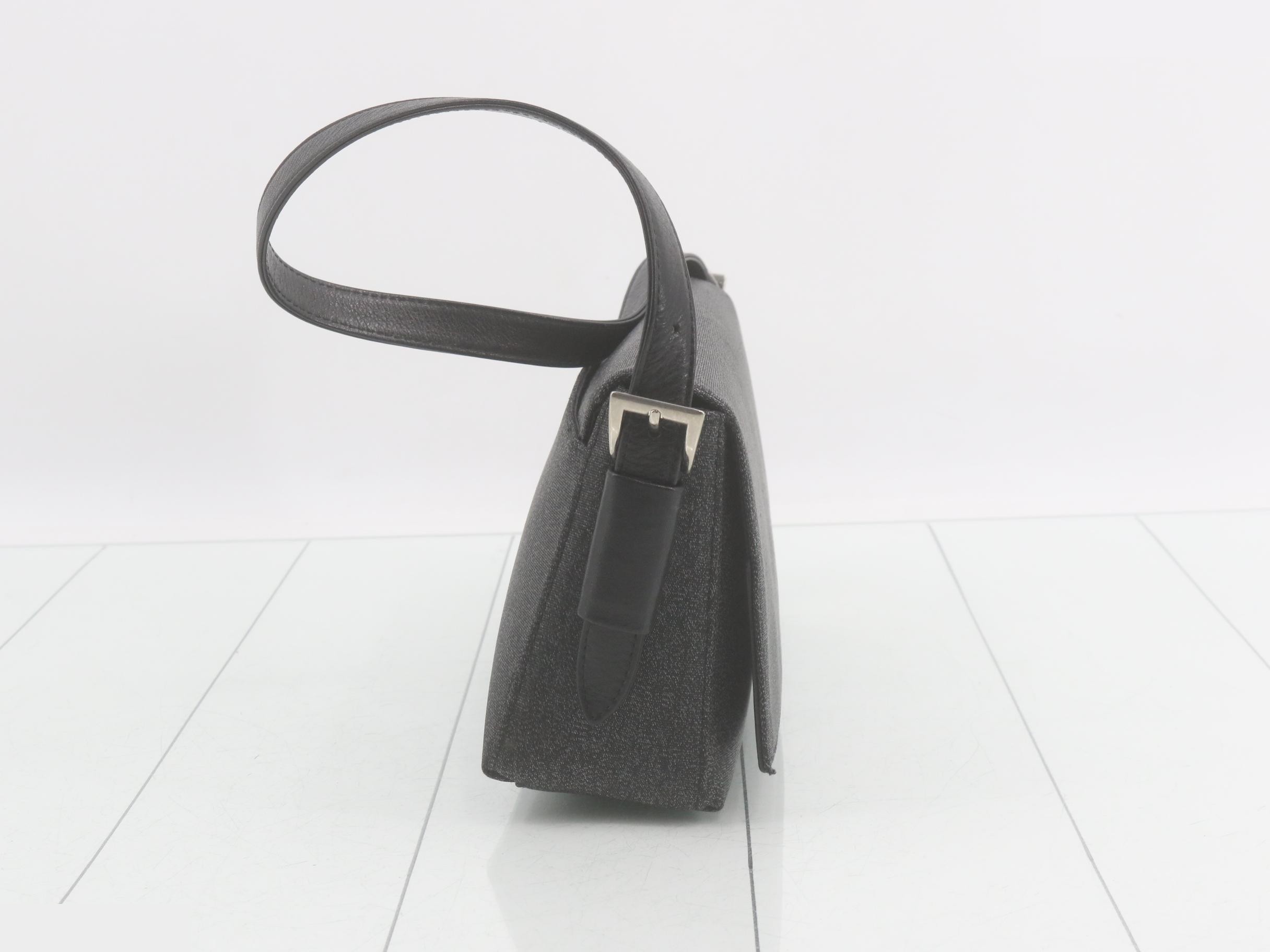 One-shoulder bag, logo, black, W26 H14 D7 — view 4