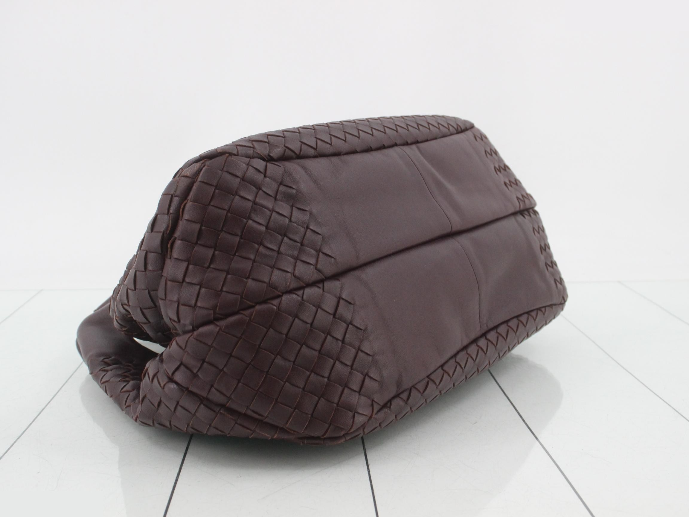 Shoulder bag, leather, burgundy — view 5
