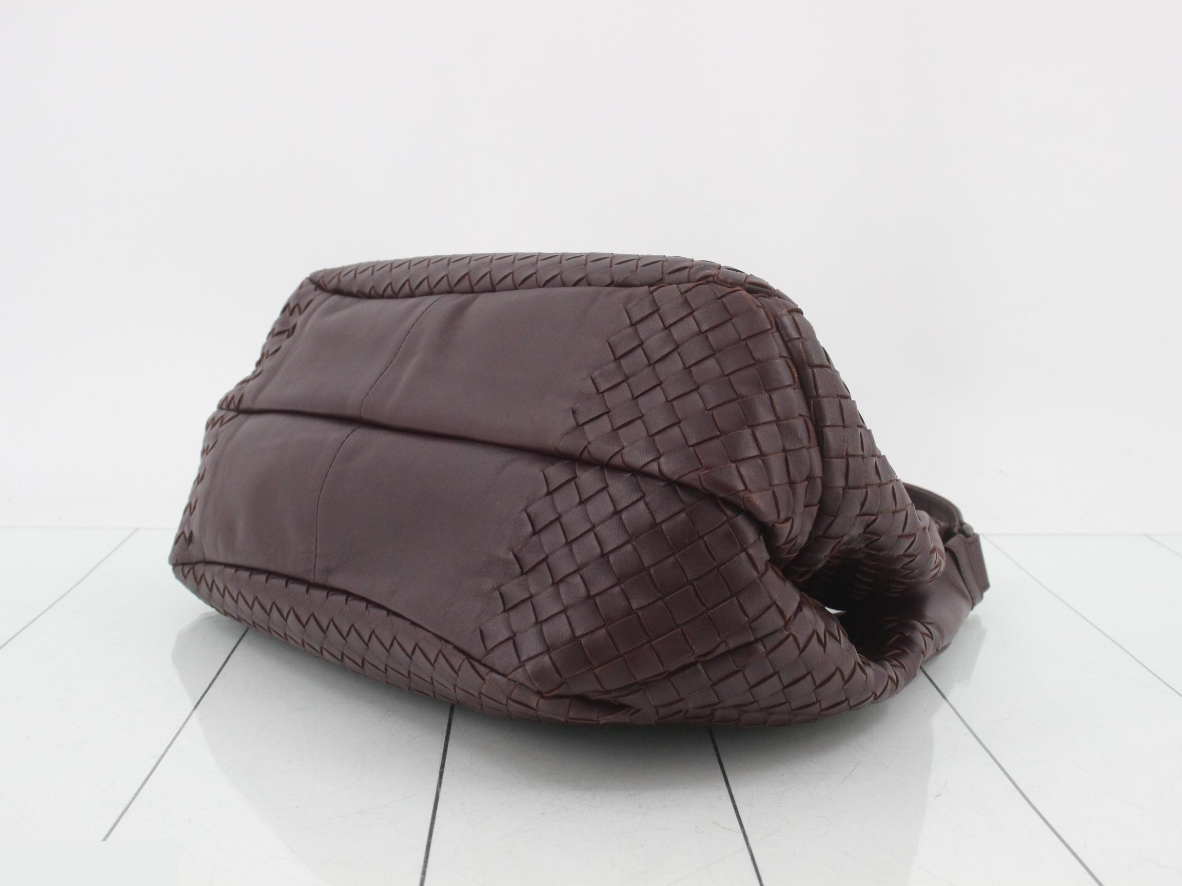 Shoulder bag, leather, burgundy — view 6