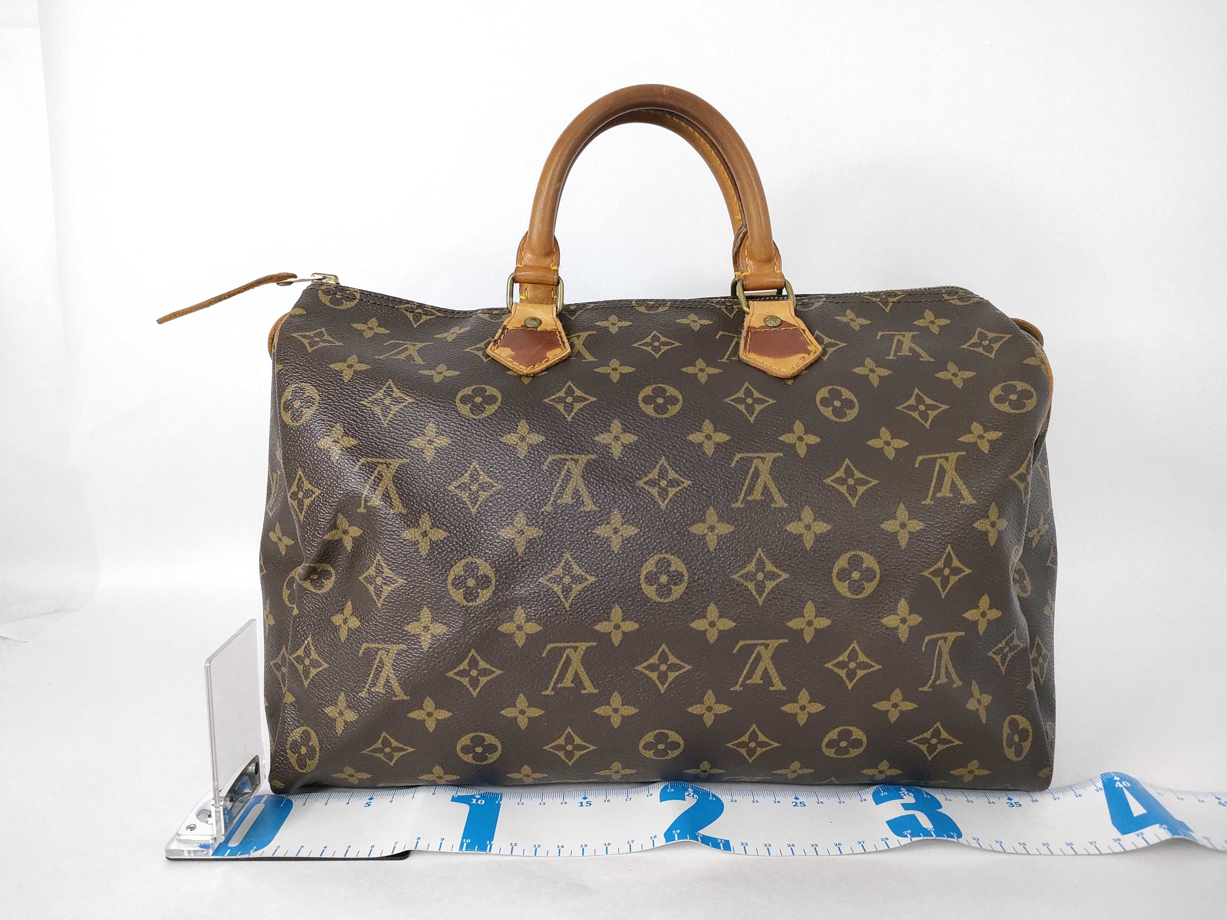 Monogram Louis Vuitton Monogram Speedy 35 M41524 Handbag — view 2