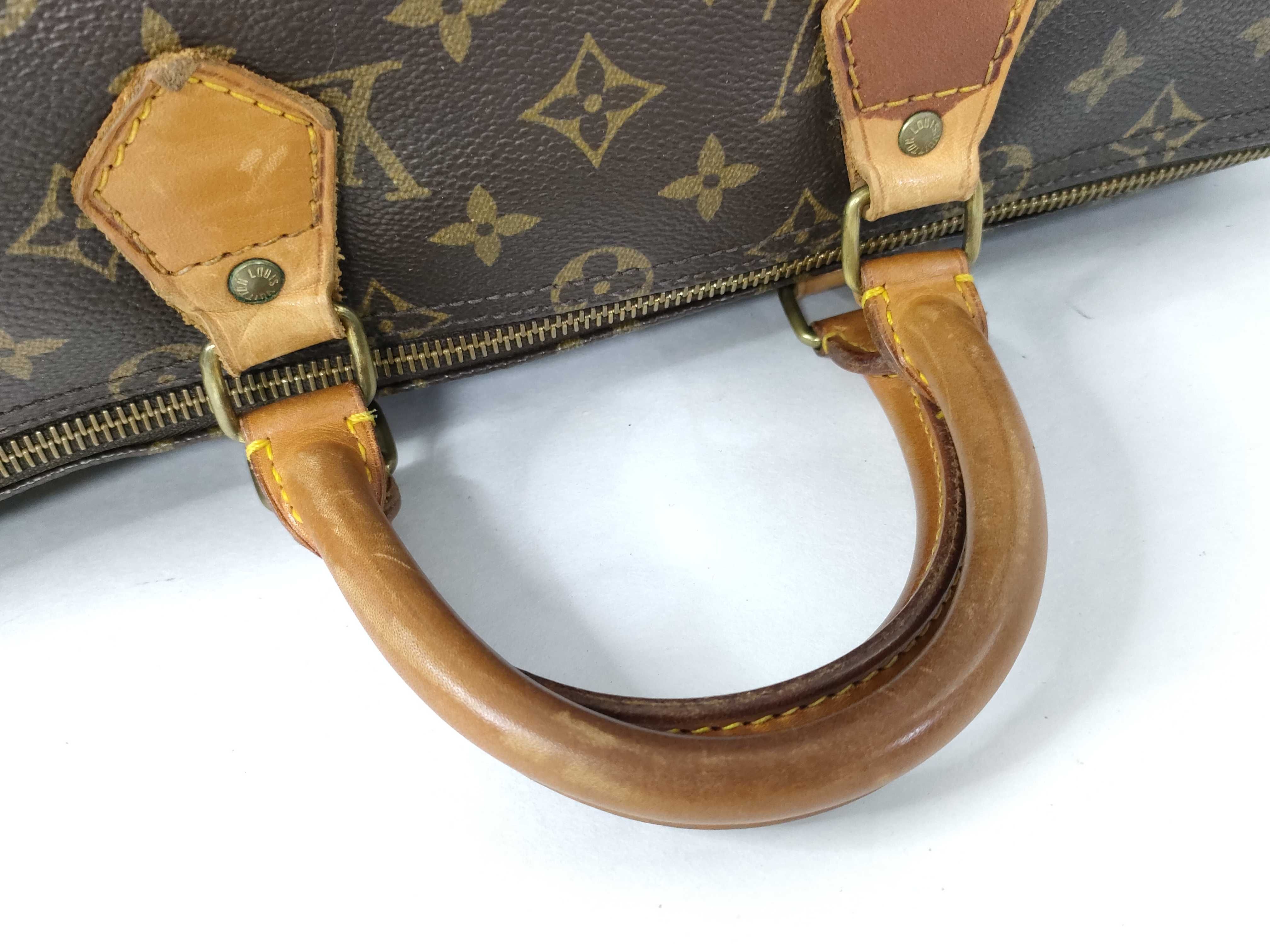 Monogram Louis Vuitton Monogram Speedy 35 M41524 Handbag — view 3