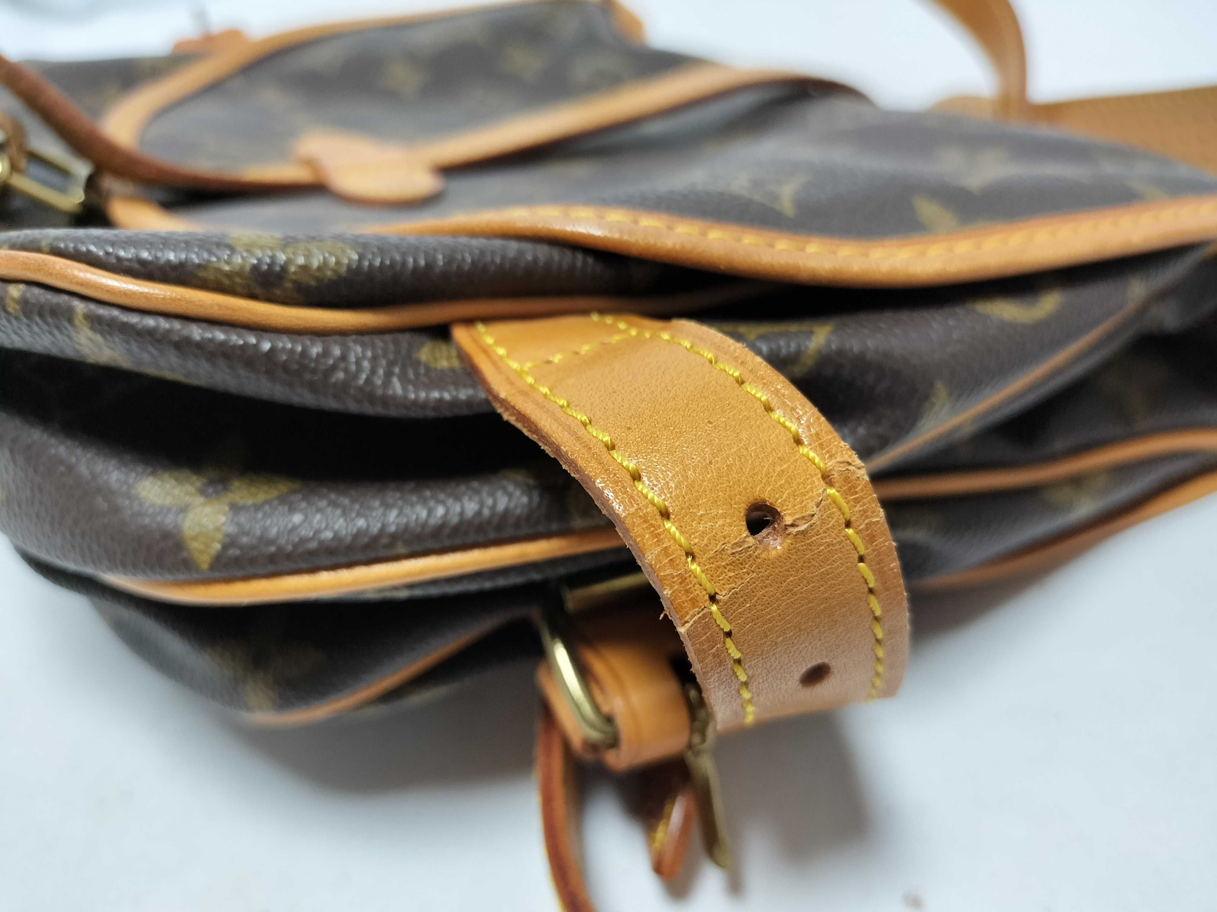 Monogram Saumur Shoulder Bag — view 15