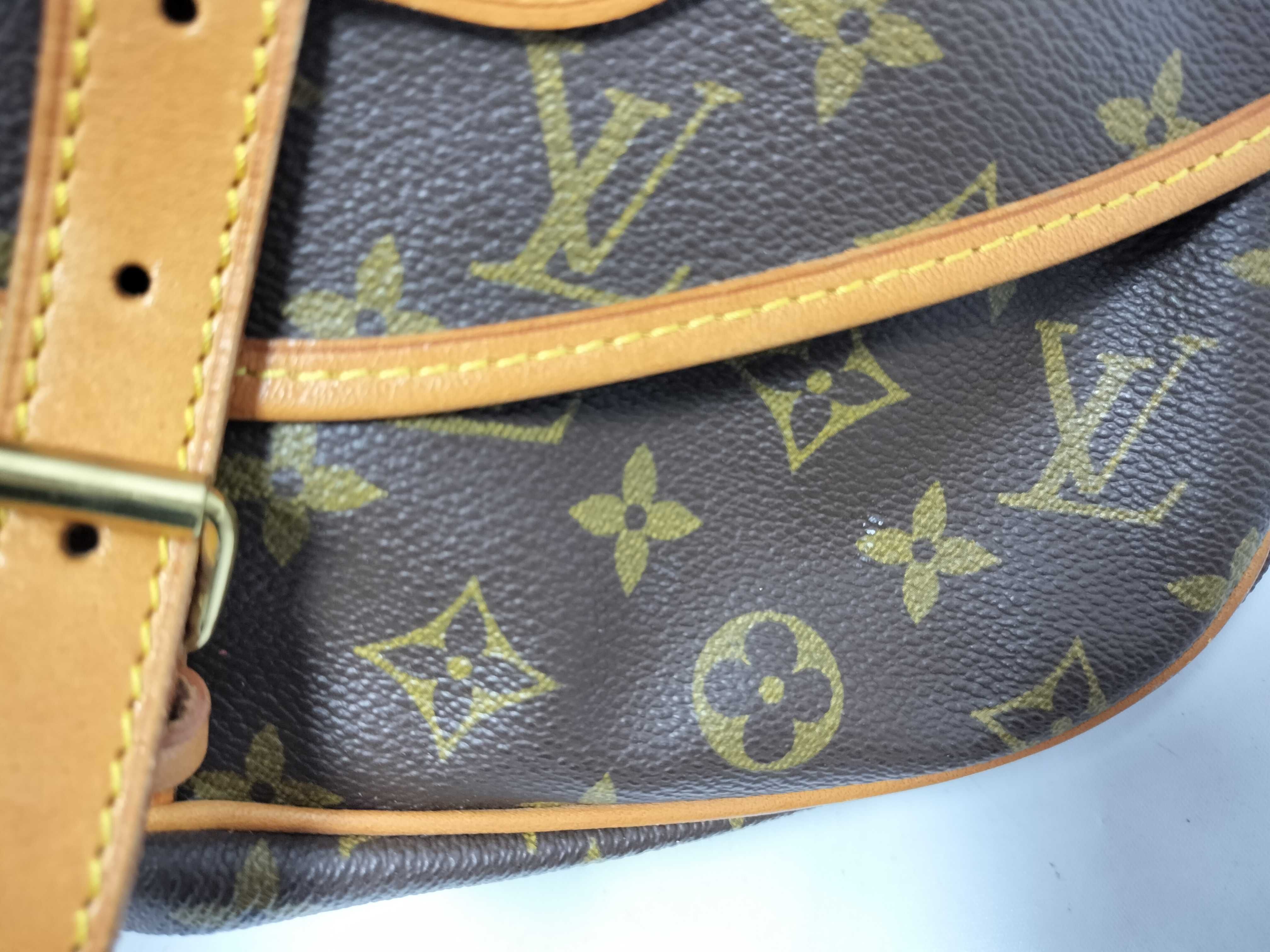 Monogram Saumur Shoulder Bag — view 8