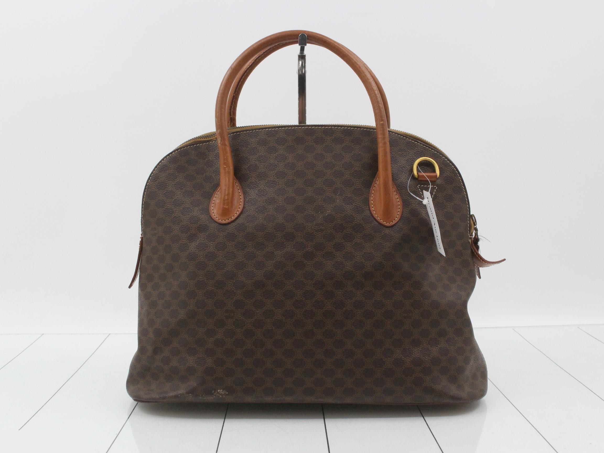 M93 Macadam pattern leather handbag — view 2