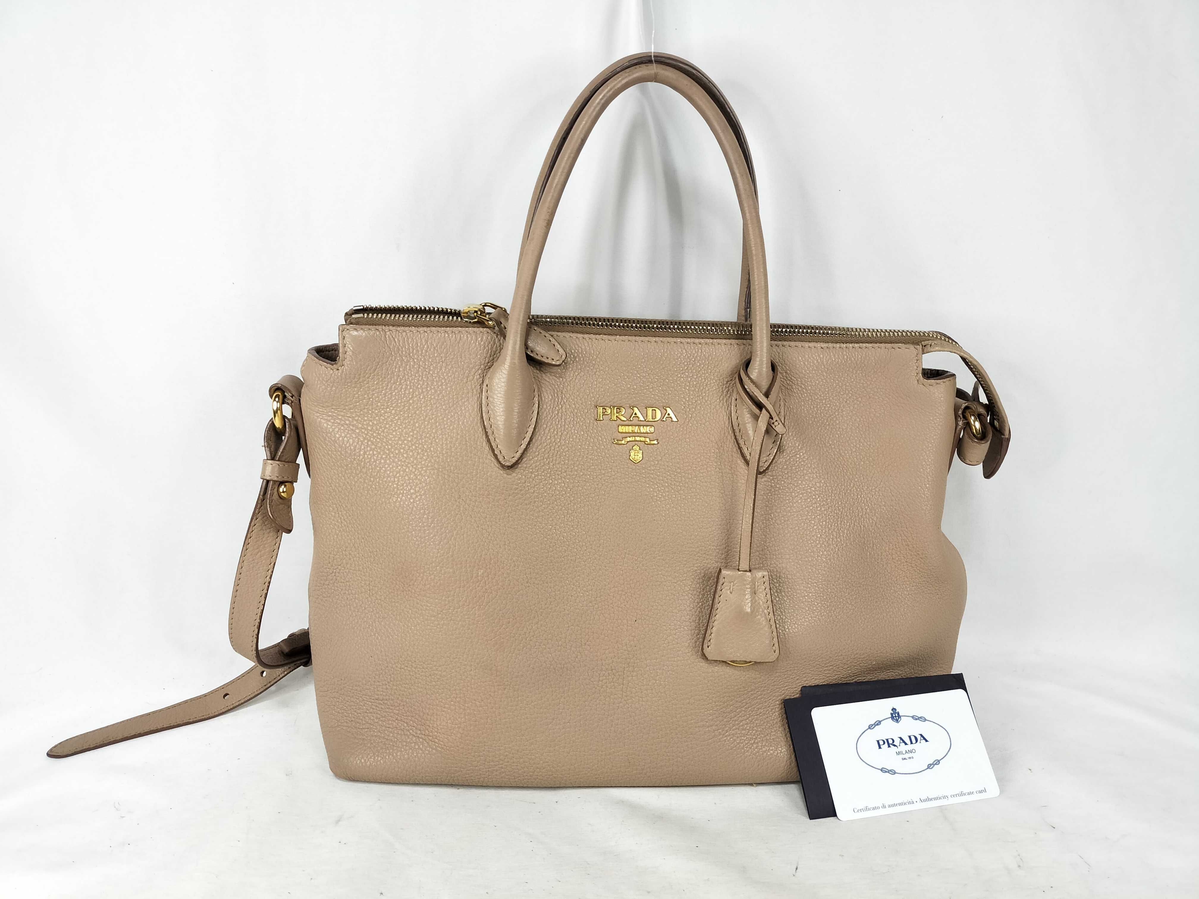 2-way Vitello Handbag Shoulder Bag Handbag