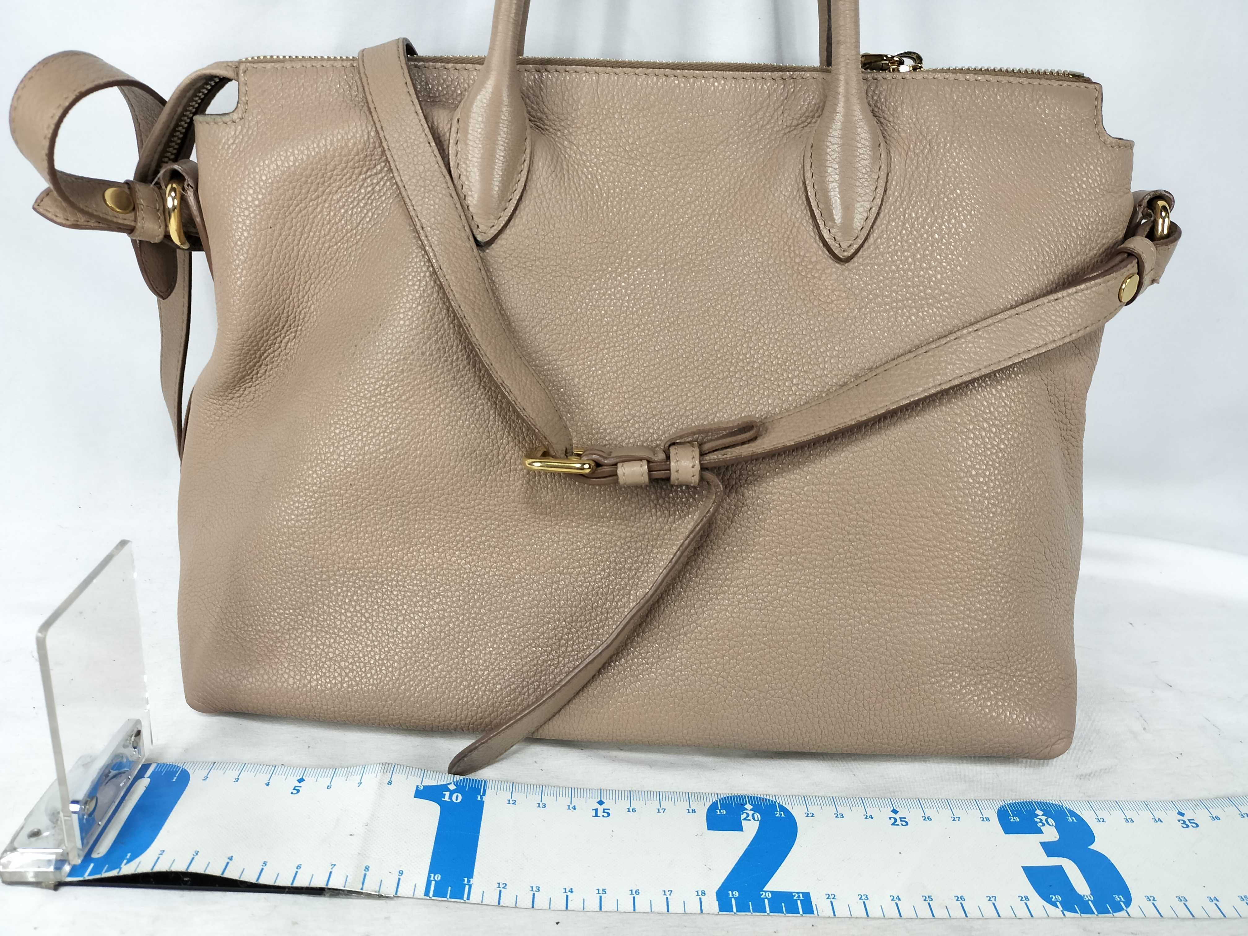 2-way Vitello Handbag Shoulder Bag Handbag — view 2