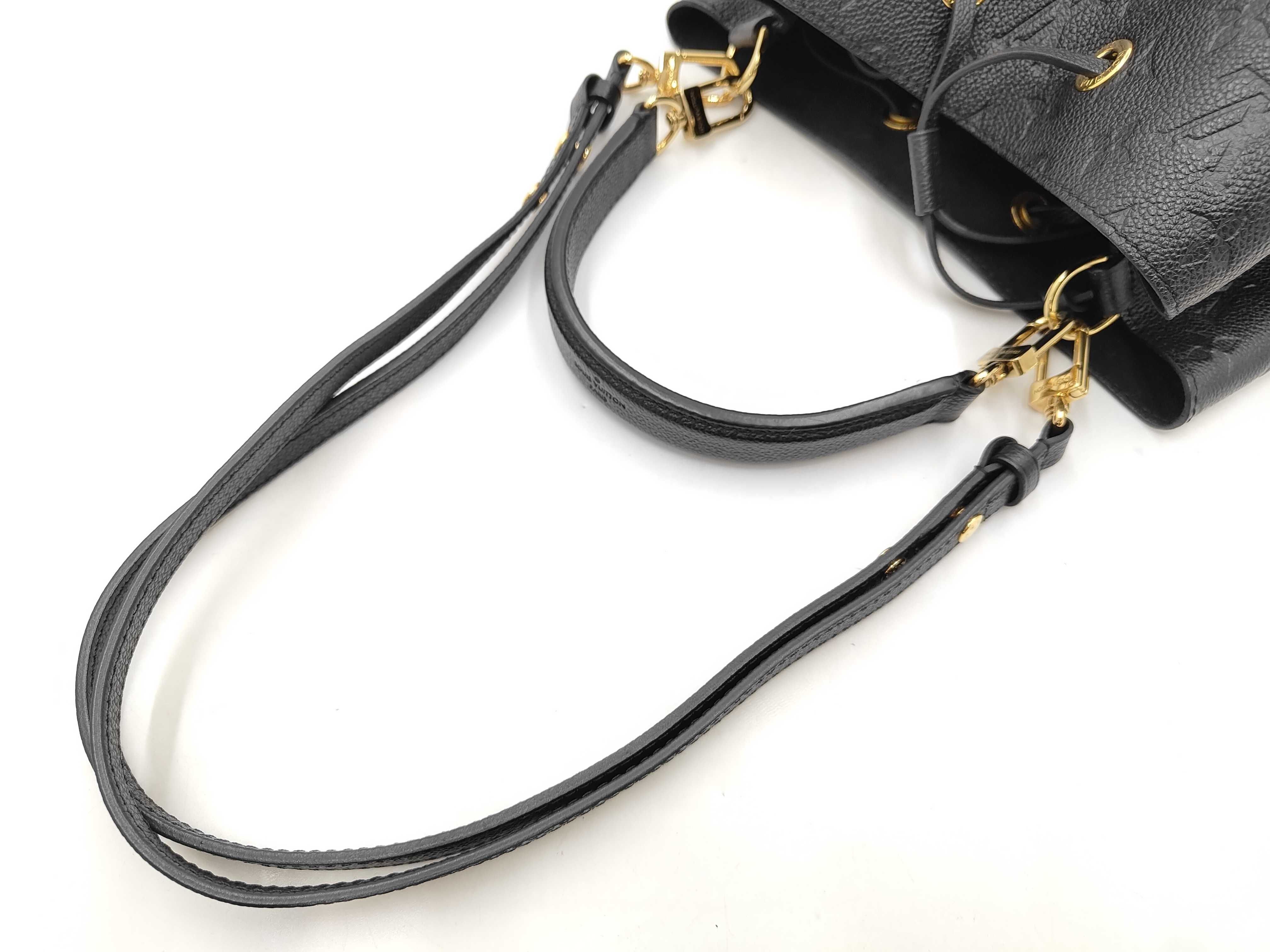 M45256 Monogram Empreinte Neo Noe Noir Shoulder Bag Tote Bag — view 3