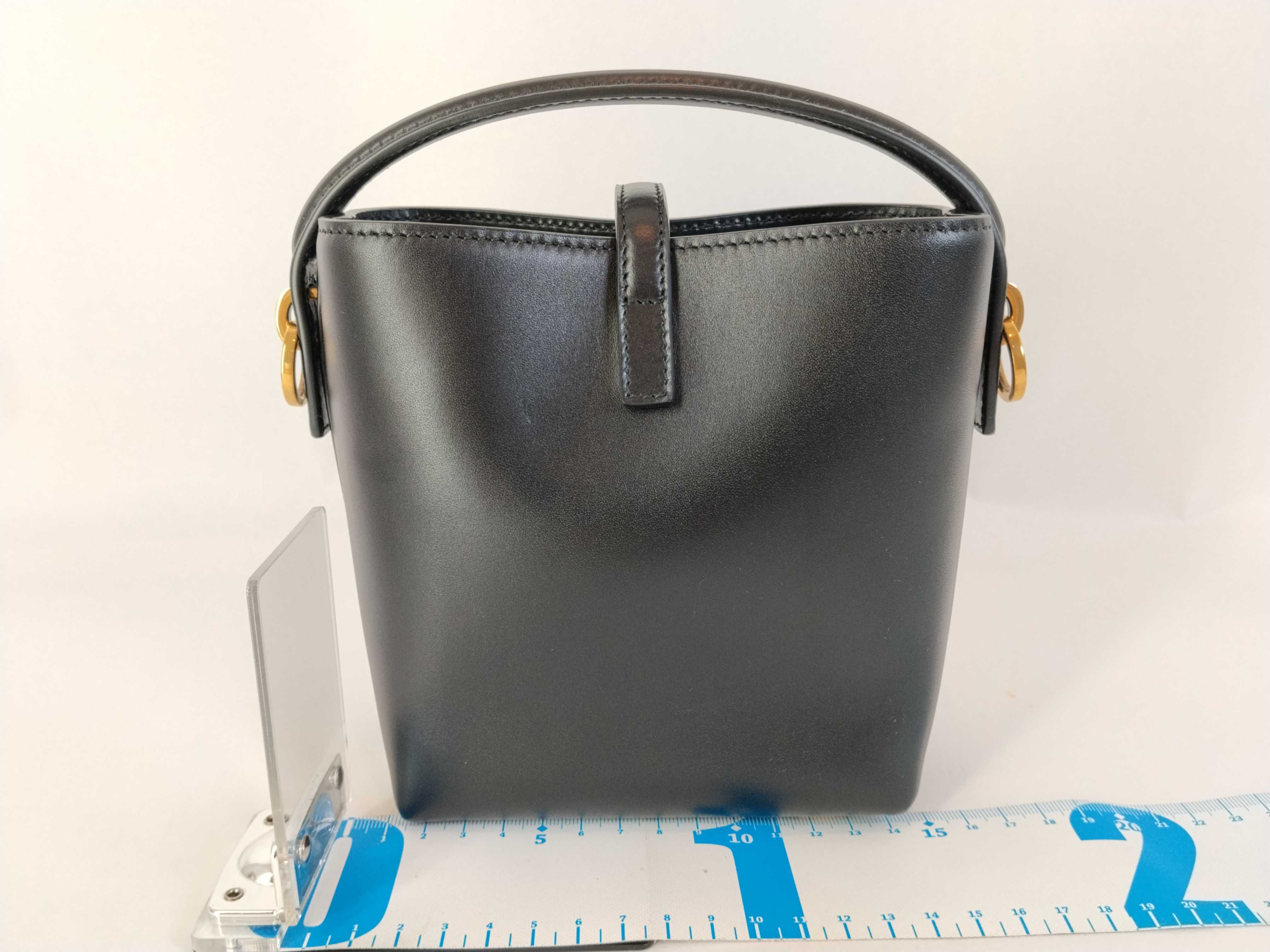 LE37 Mini Handbag, 2-Way, Black, W15cm — view 2