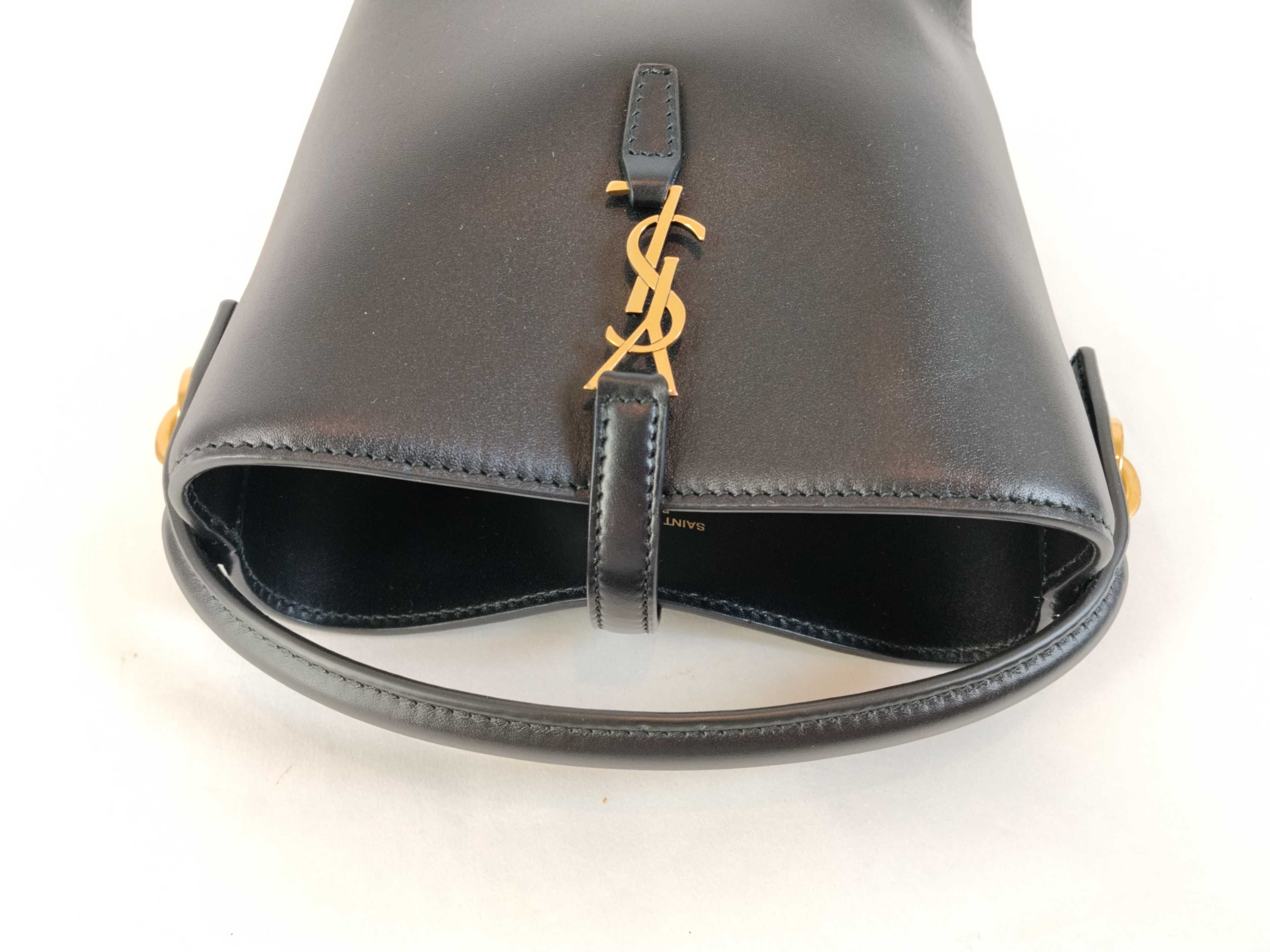 LE37 Mini Handbag, 2-Way, Black, W15cm — view 3