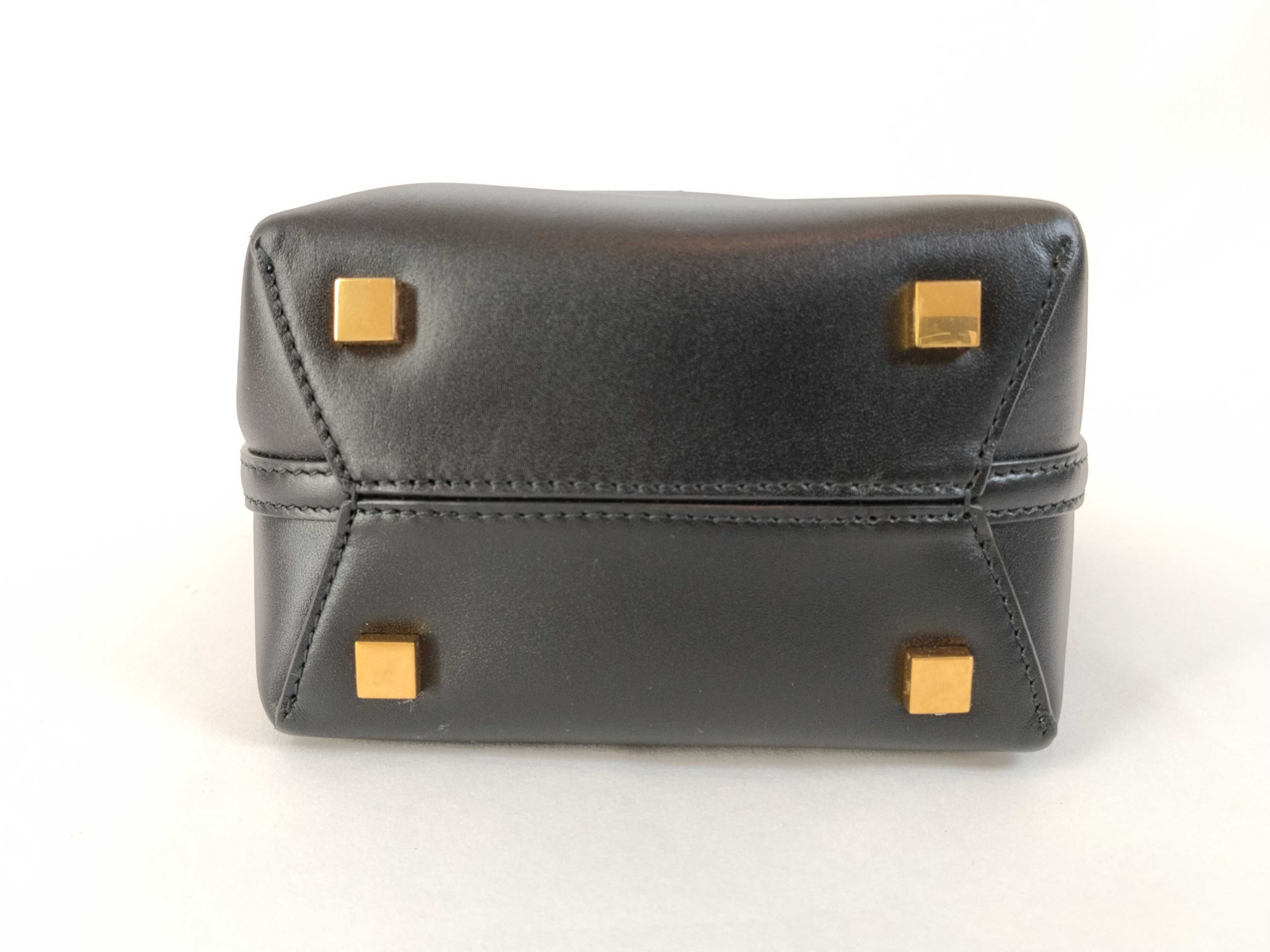 LE37 Mini Handbag, 2-Way, Black, W15cm — view 7