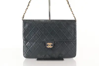 Matelassé Lambskin Push Chain Shoulder Bag (Series 7)
