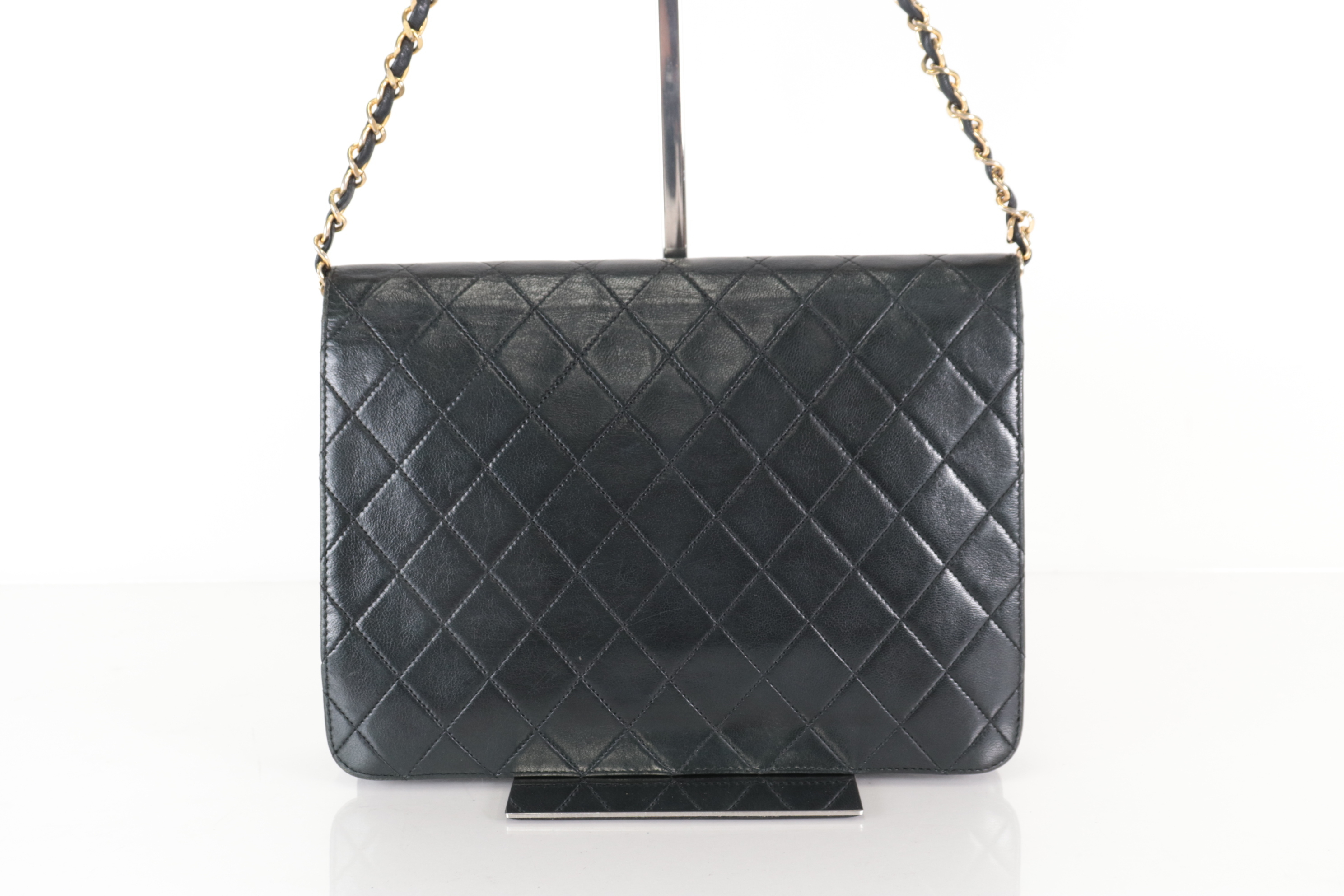 Matelassé Lambskin Push Chain Shoulder Bag (Series 7) — view 2