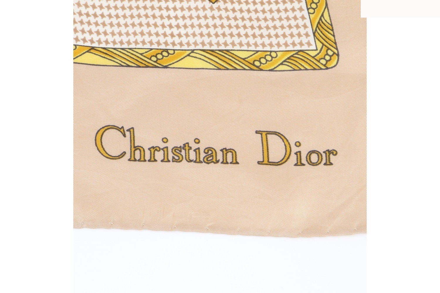 100% Silk Scarf with Tag — view 6