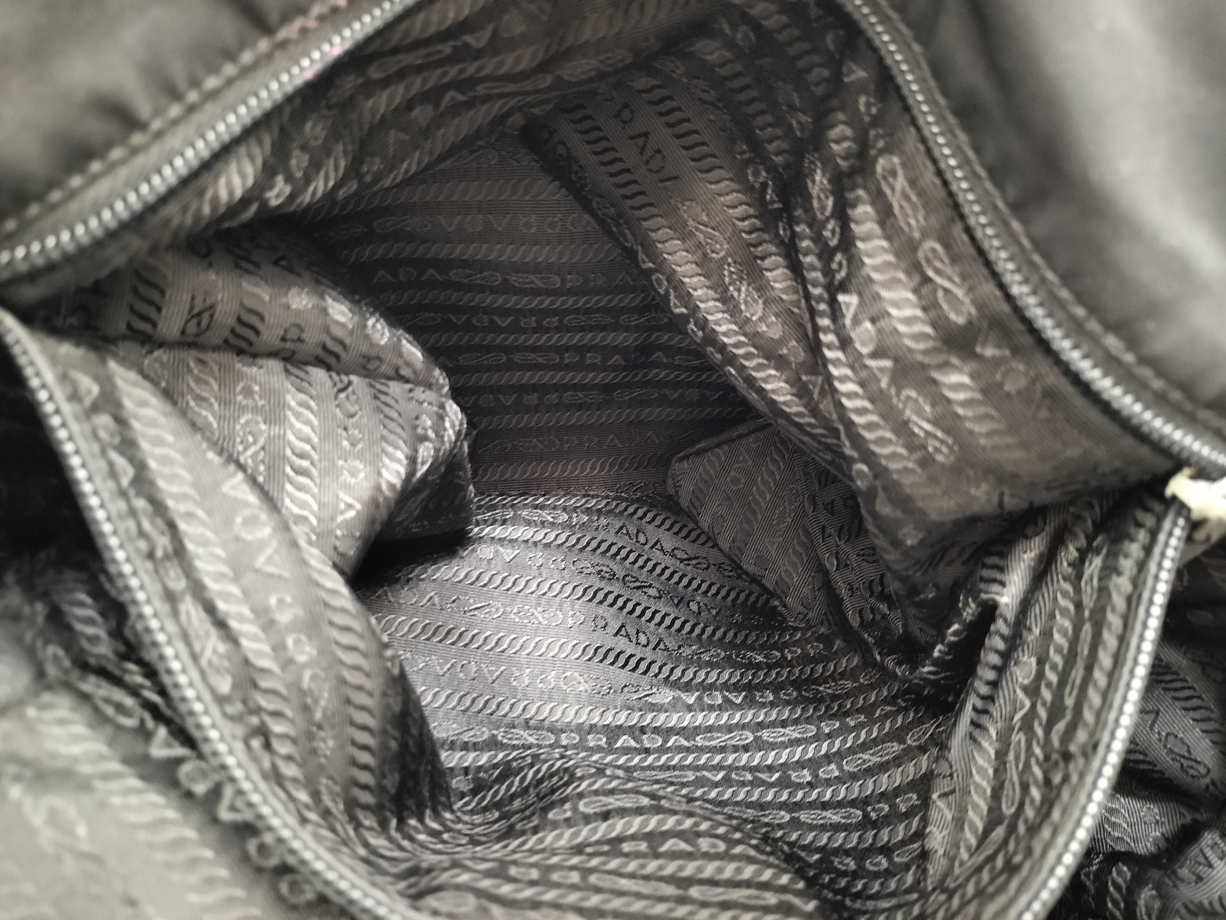 nylon shoulder bag with buckle. — view 15