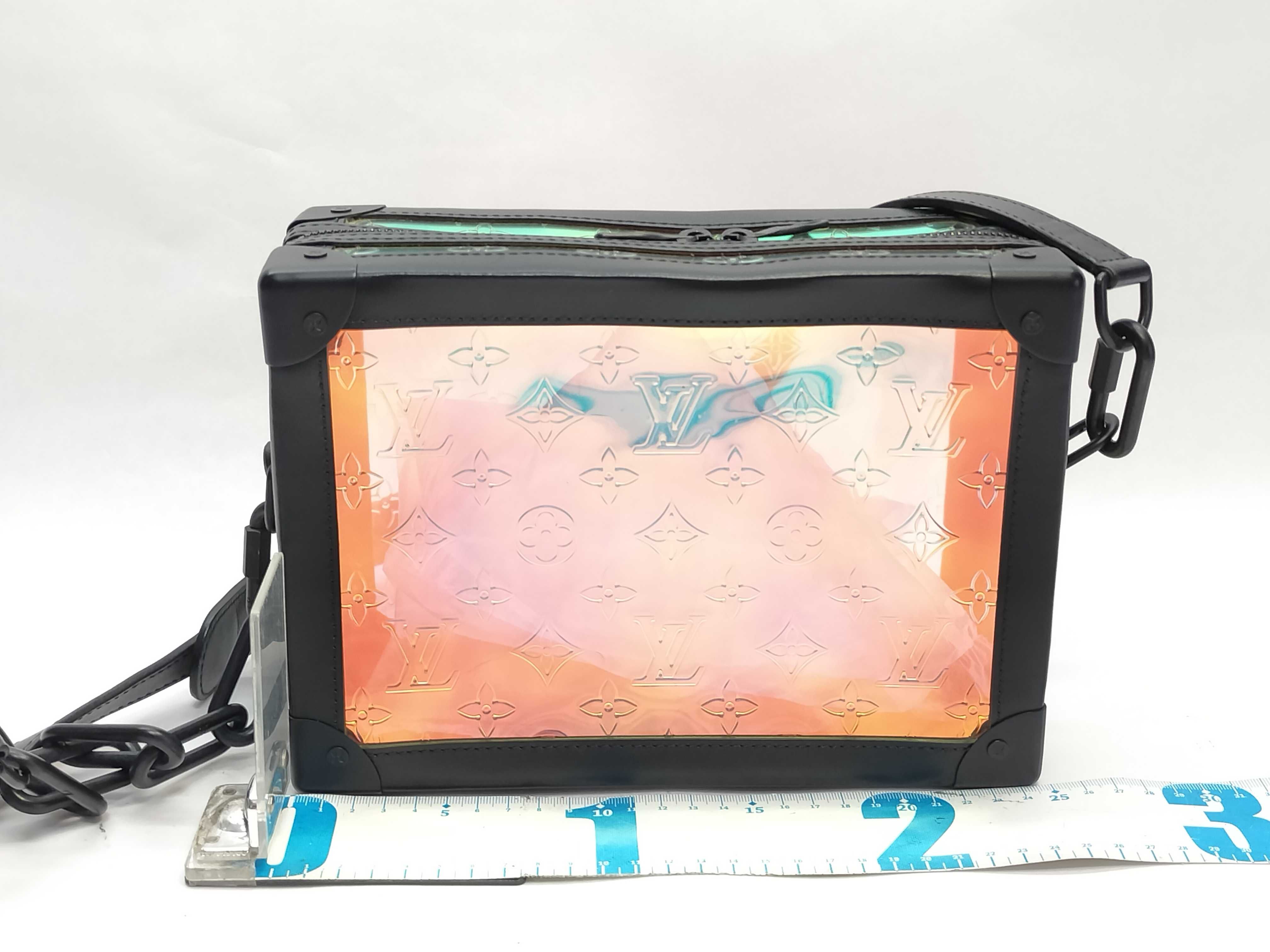 Soft Trunk Monogram Prism Shoulder Bag — view 2