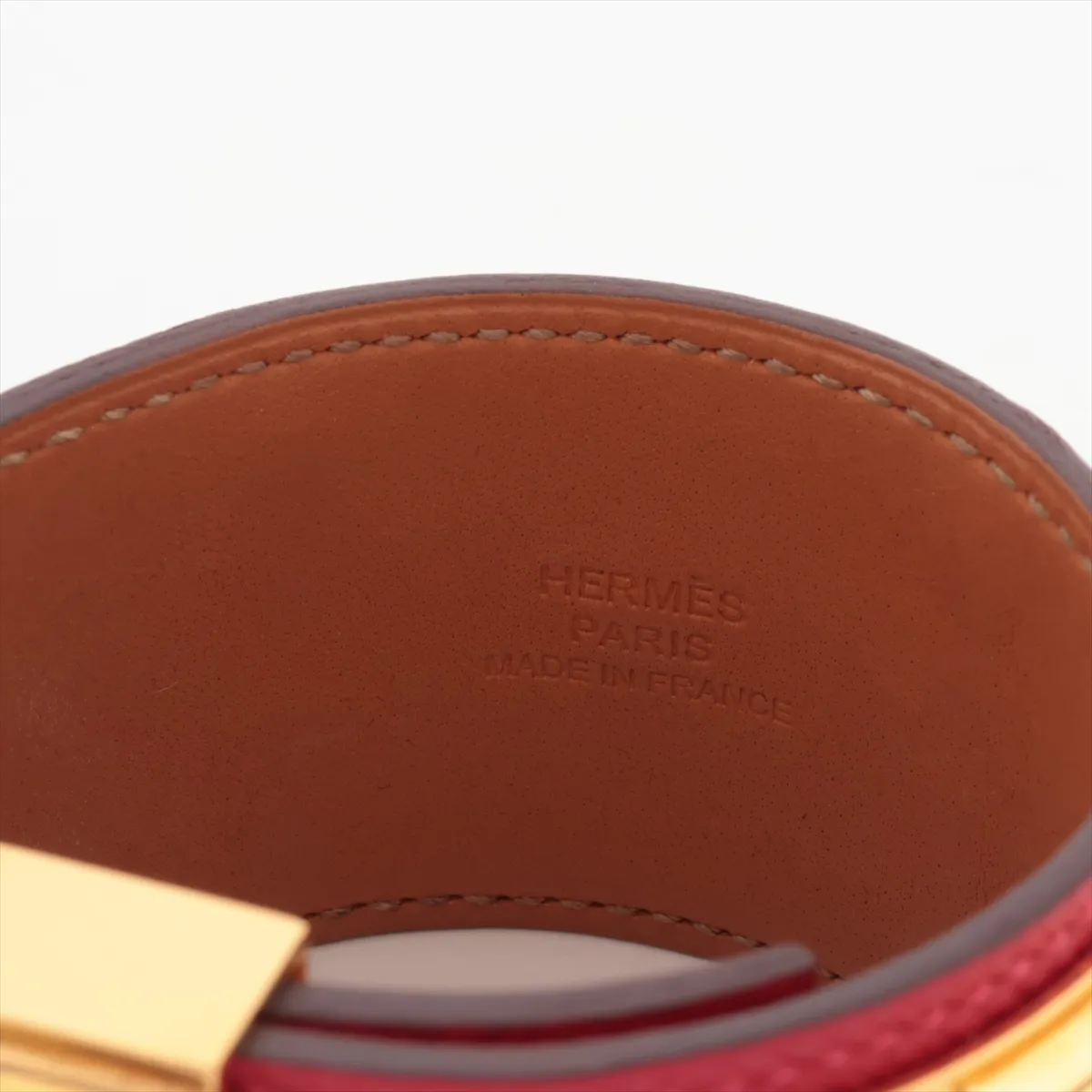 Collier de Chien Q: 2013 Bracelet GP x Leather Red — view 4