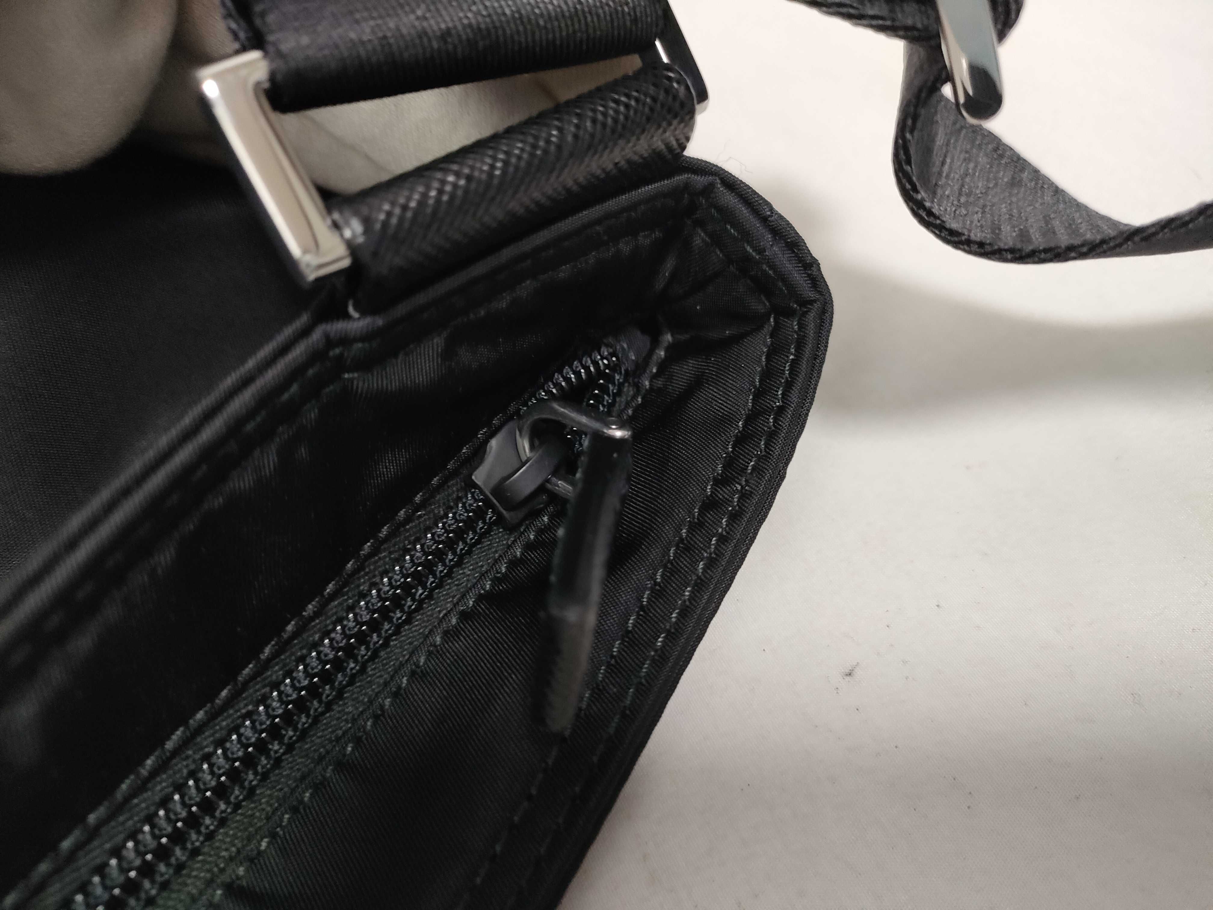 Tessuto Nylon Shoulder Bag, Black, 2VH563 (Shoulder Bag) — view 9