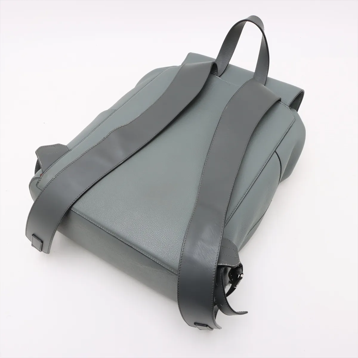 PUZZLE LEATHER BACKPACK/RUCK GRAY — view 5