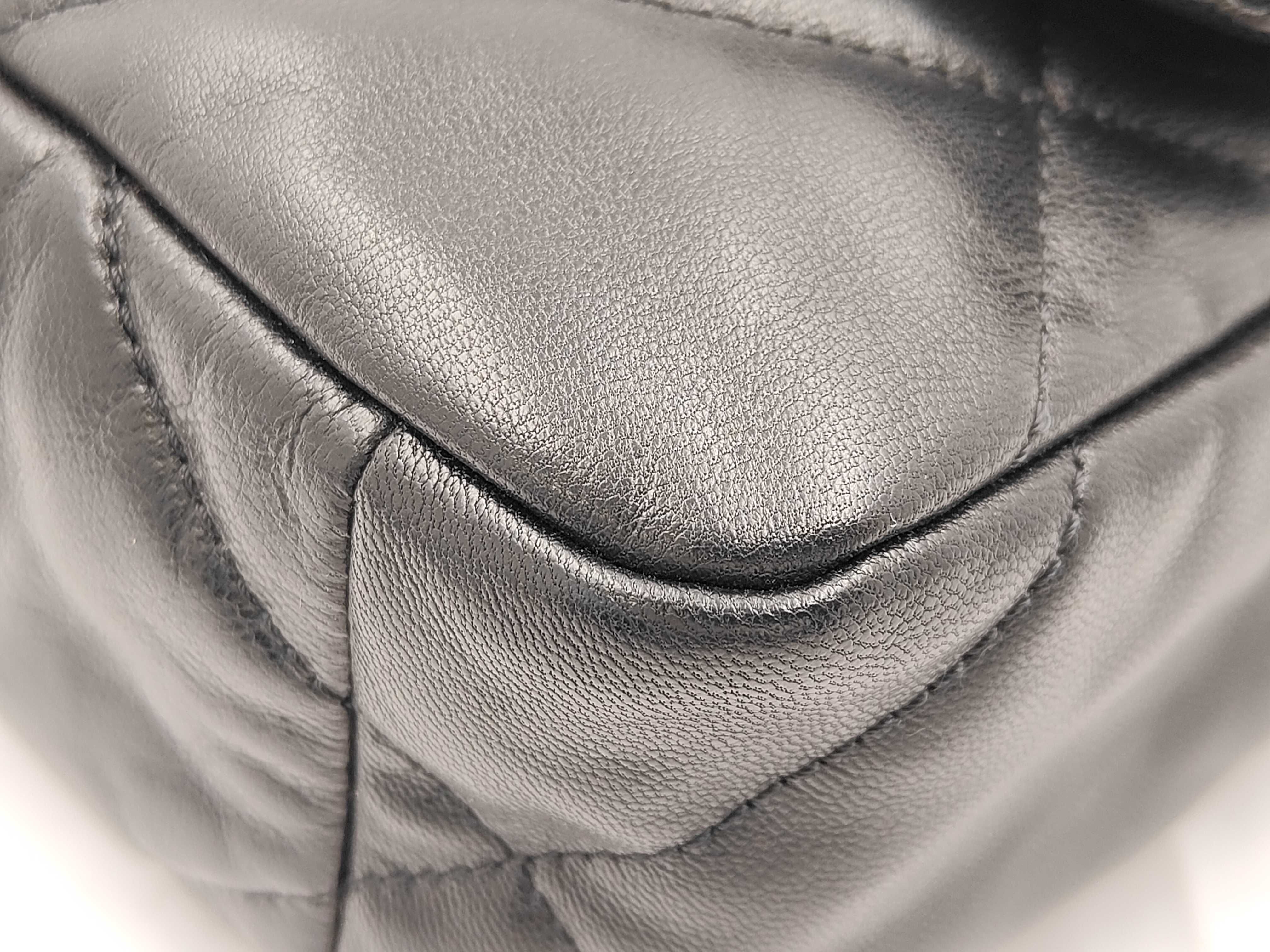 19 Bag, Serial Number 30s, Lambskin, Black, Gold — view 7