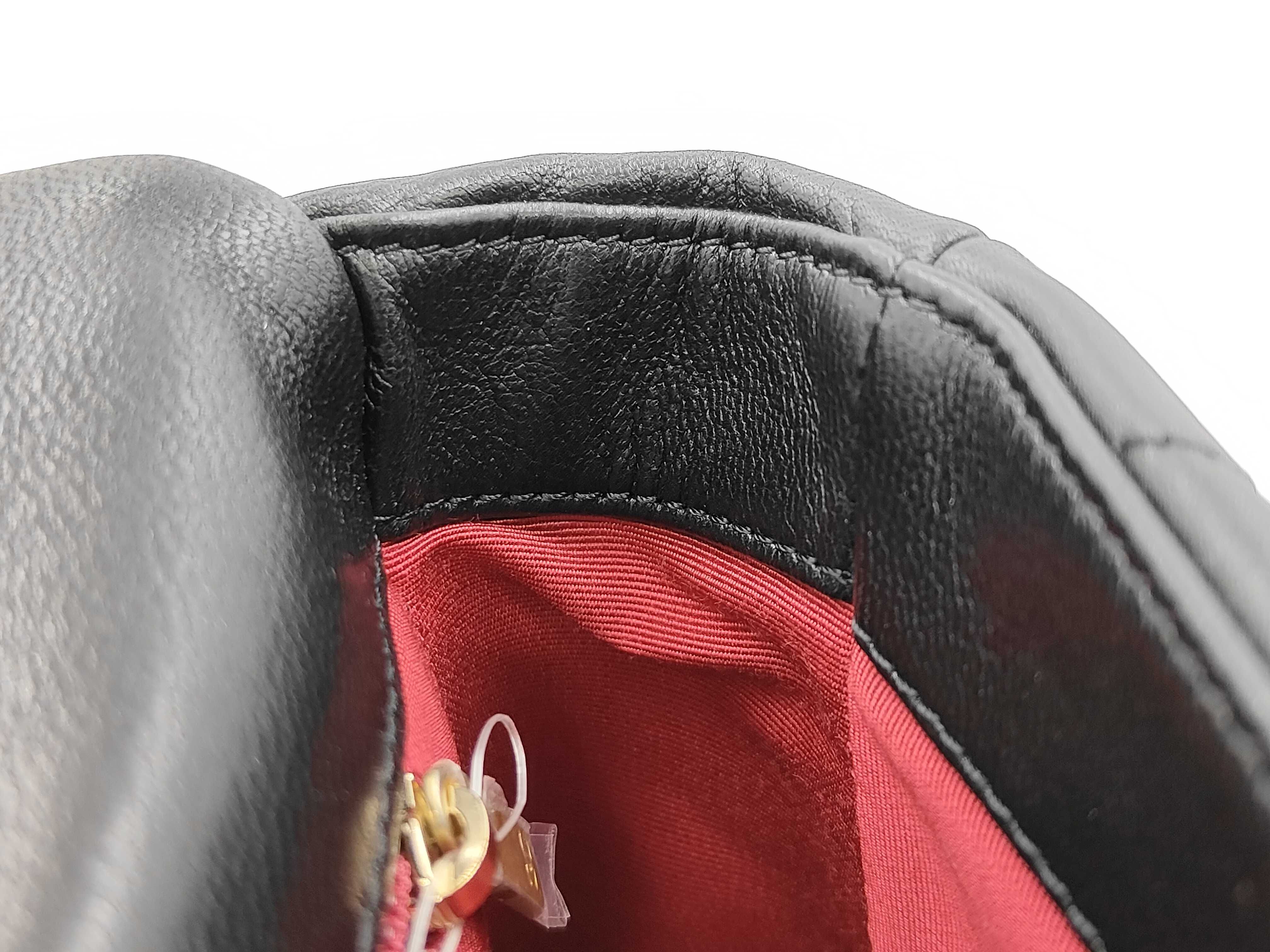 19 Bag, Serial Number 30s, Lambskin, Black, Gold — view 9