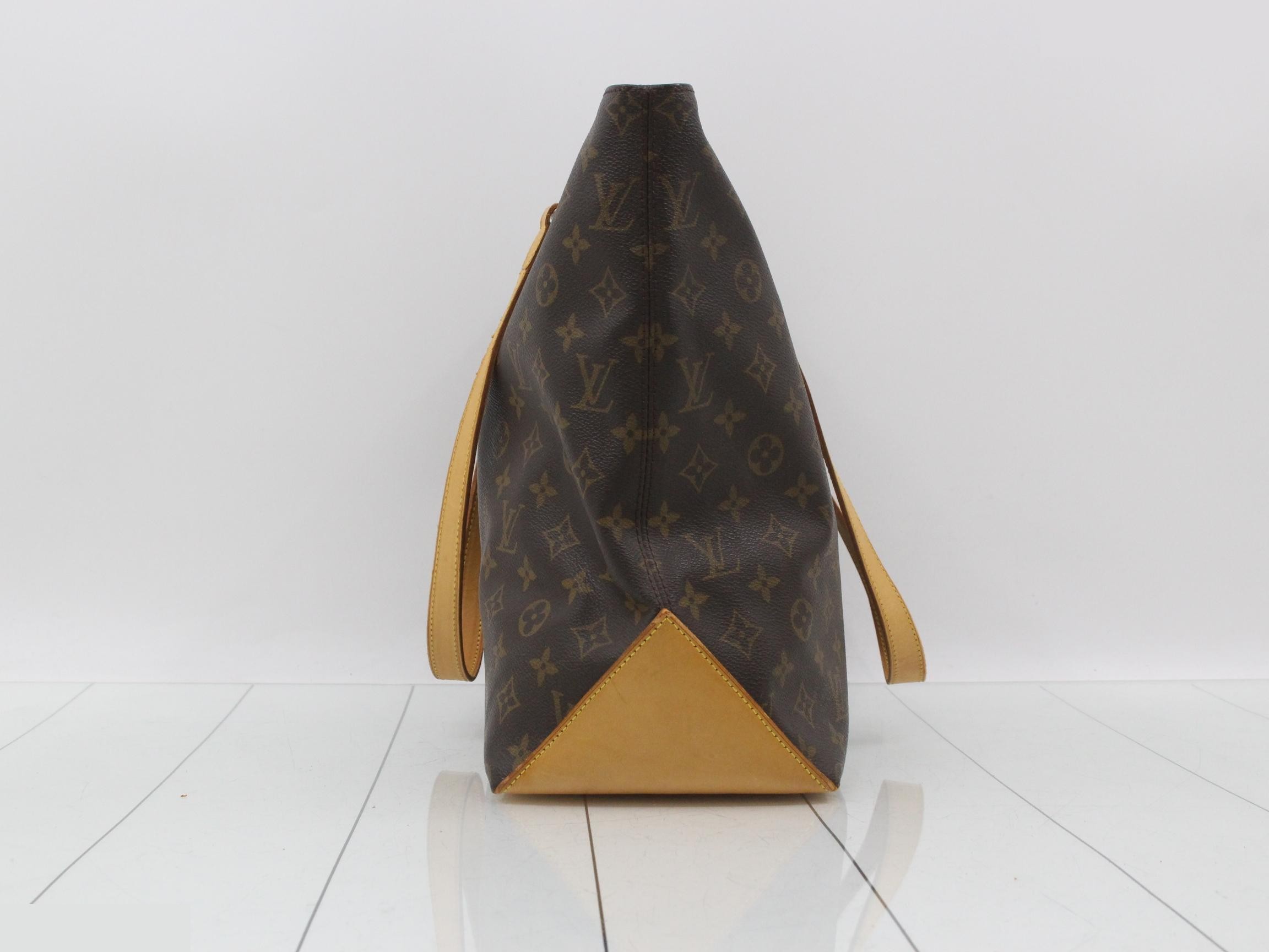 Monogram Cabas Mezzo Tote Bag — view 3