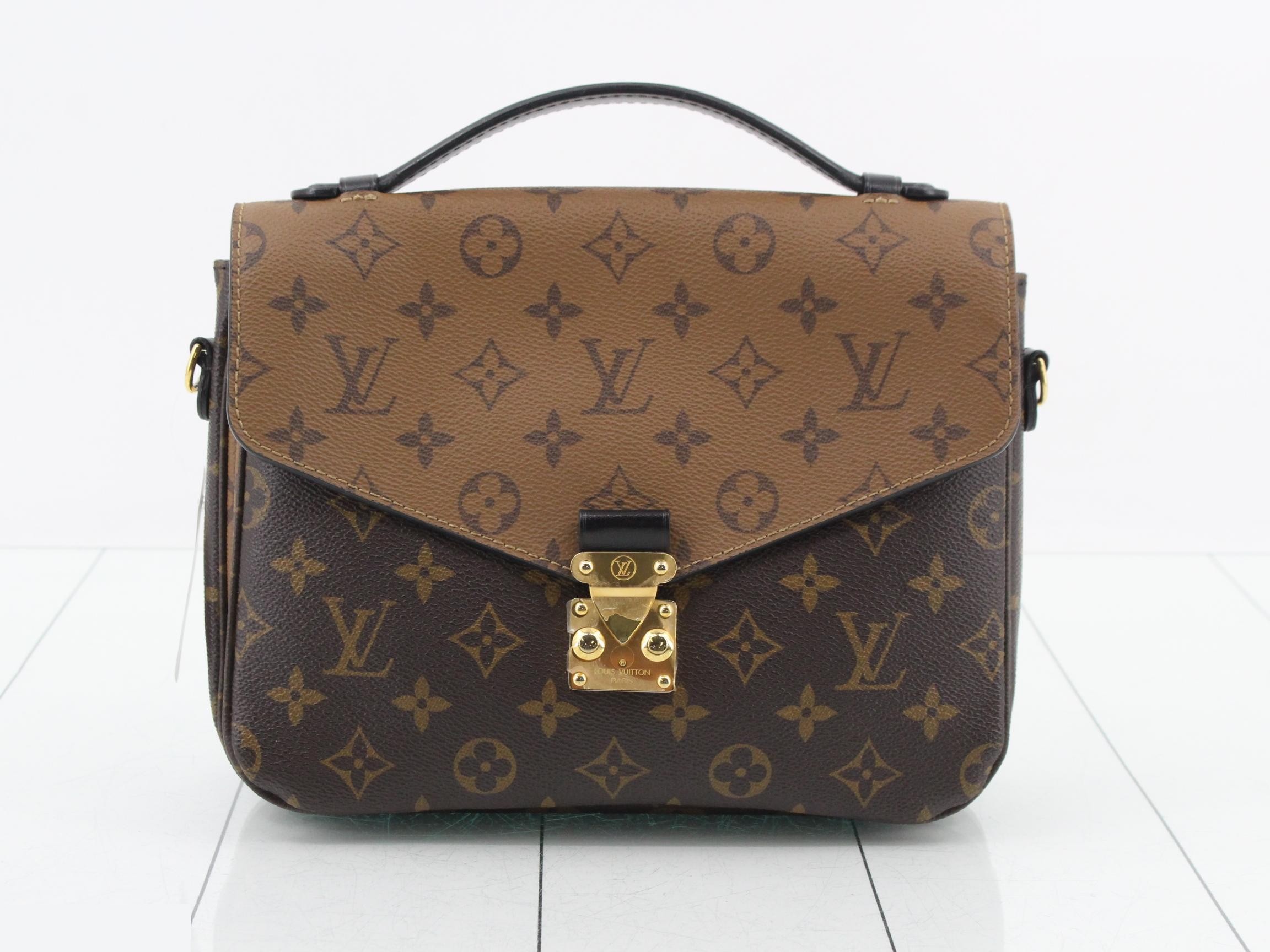 Monogram Reverse Pochette Metis MM 2-Way Handbag
