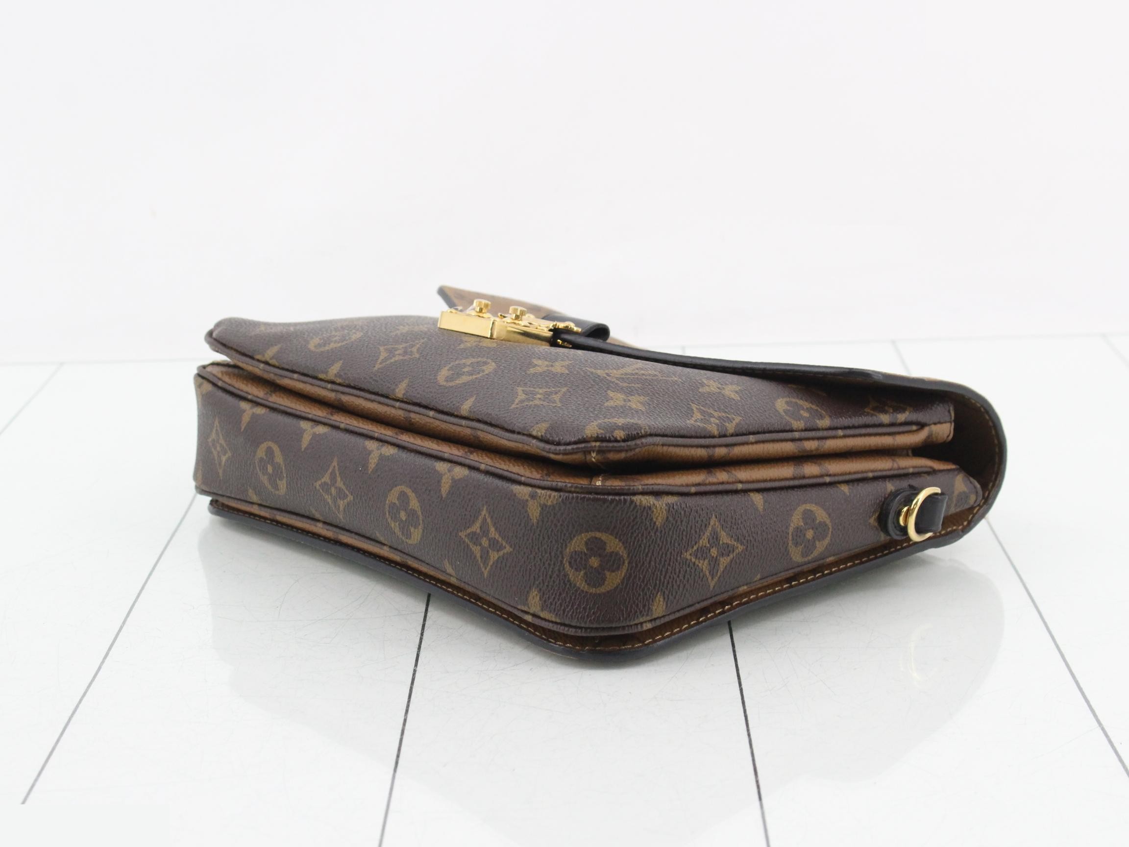 Monogram Reverse Pochette Metis MM 2-Way Handbag — view 6