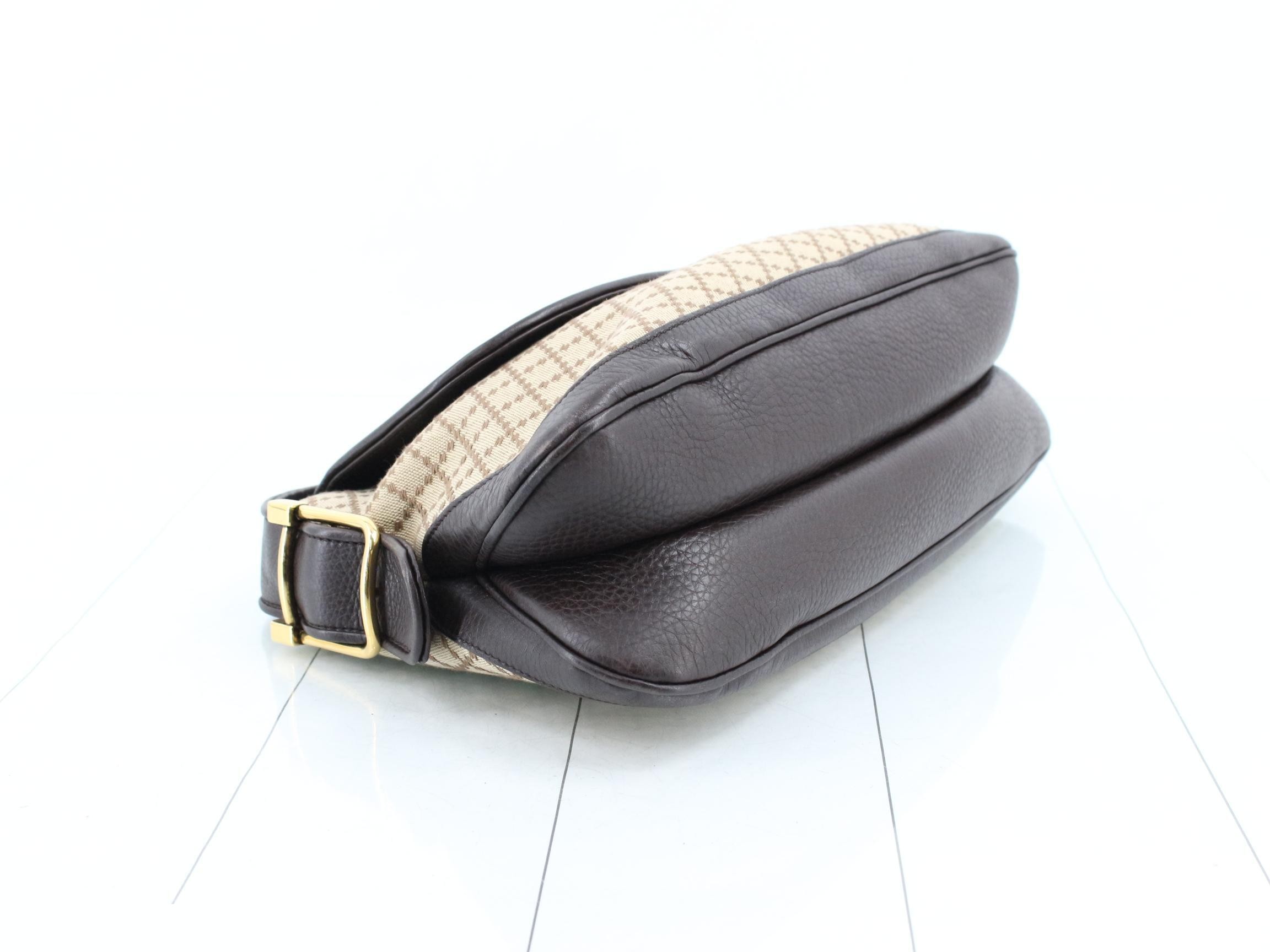 Diamante Canvas One-Shoulder Bag 251811 002404 — view 5