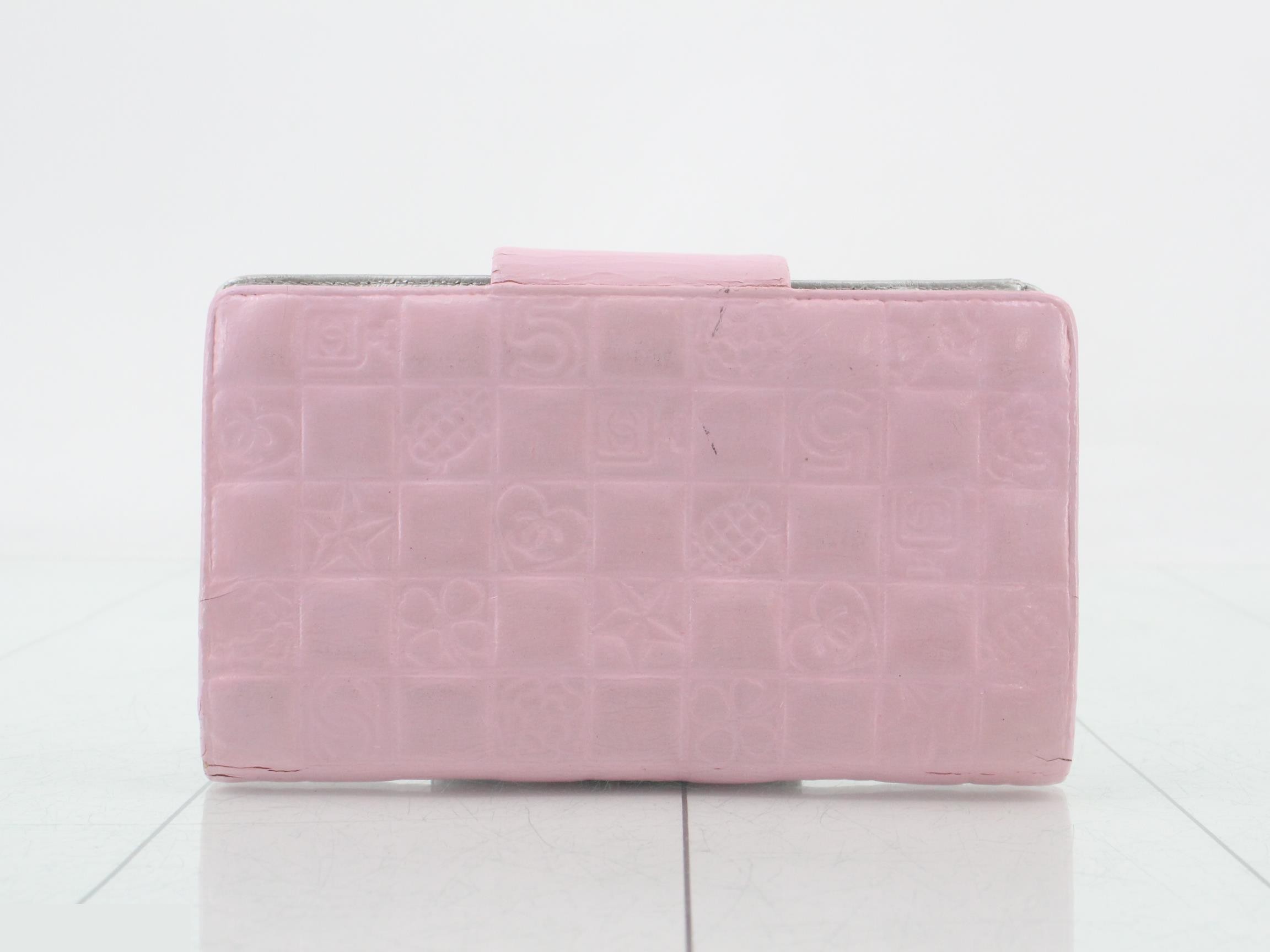 Icon Bi-fold Long Wallet Pink — view 2